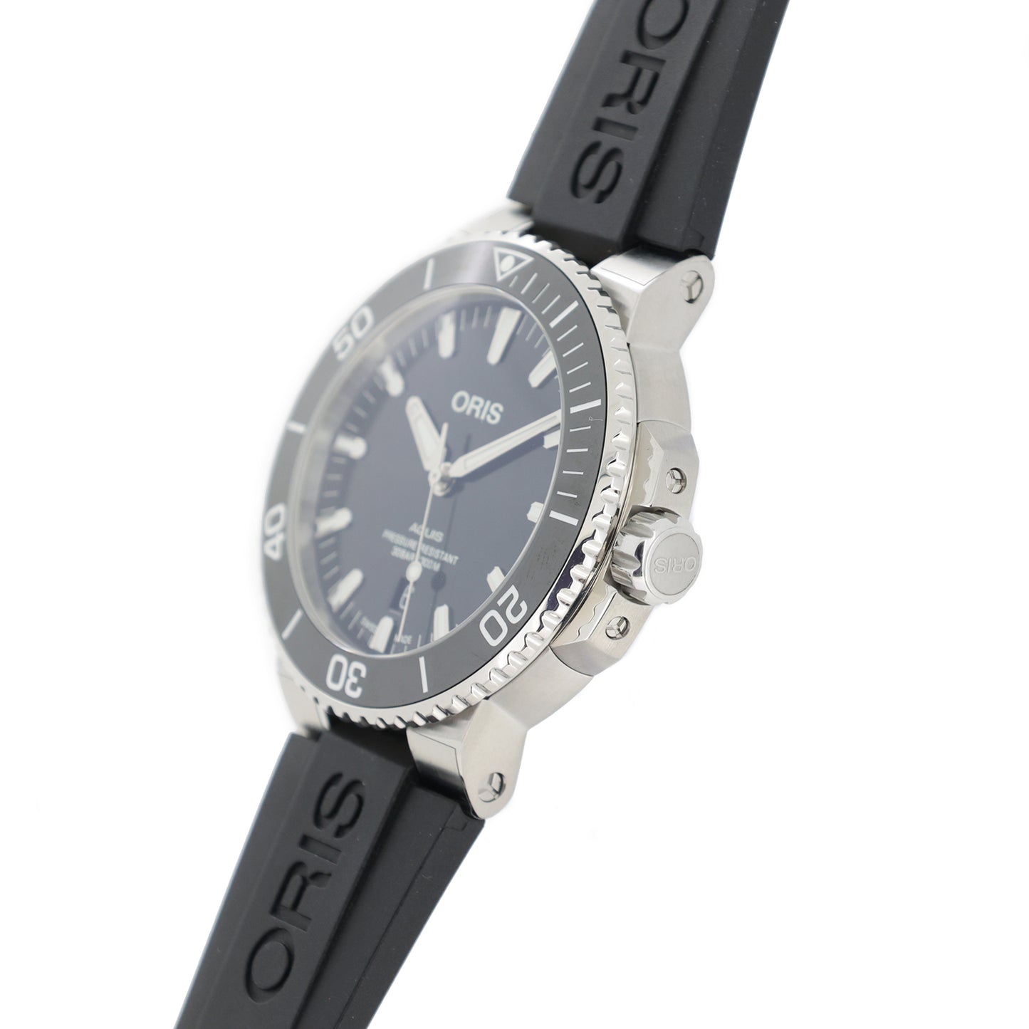 未使用 保管品 ORIS オリス アクイス デイト 01 733 7730 4134 メンズ 腕時計