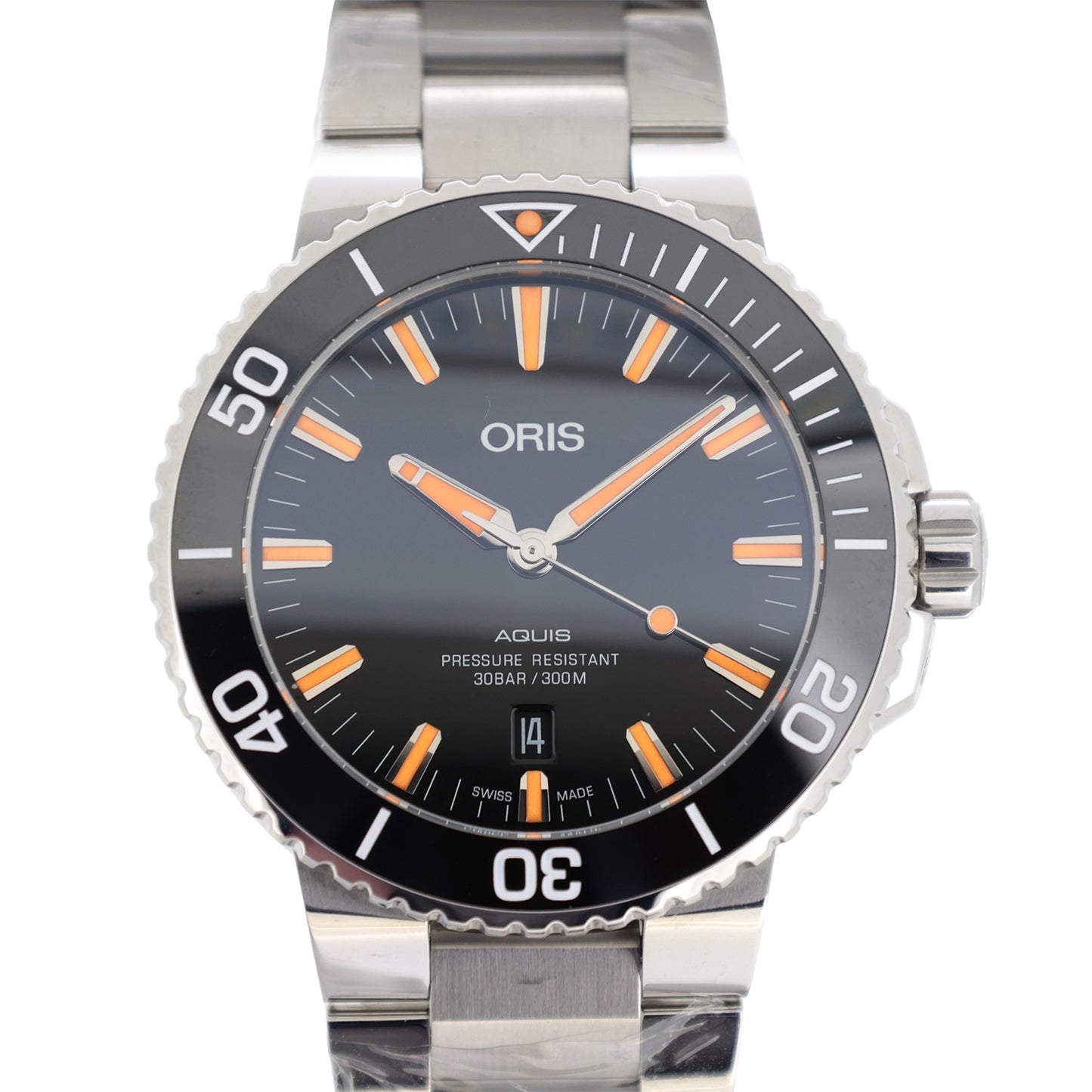 Unused, stored item: ORIS (Oris) Aquis Date 01 733 7730 4159 Men's Watch