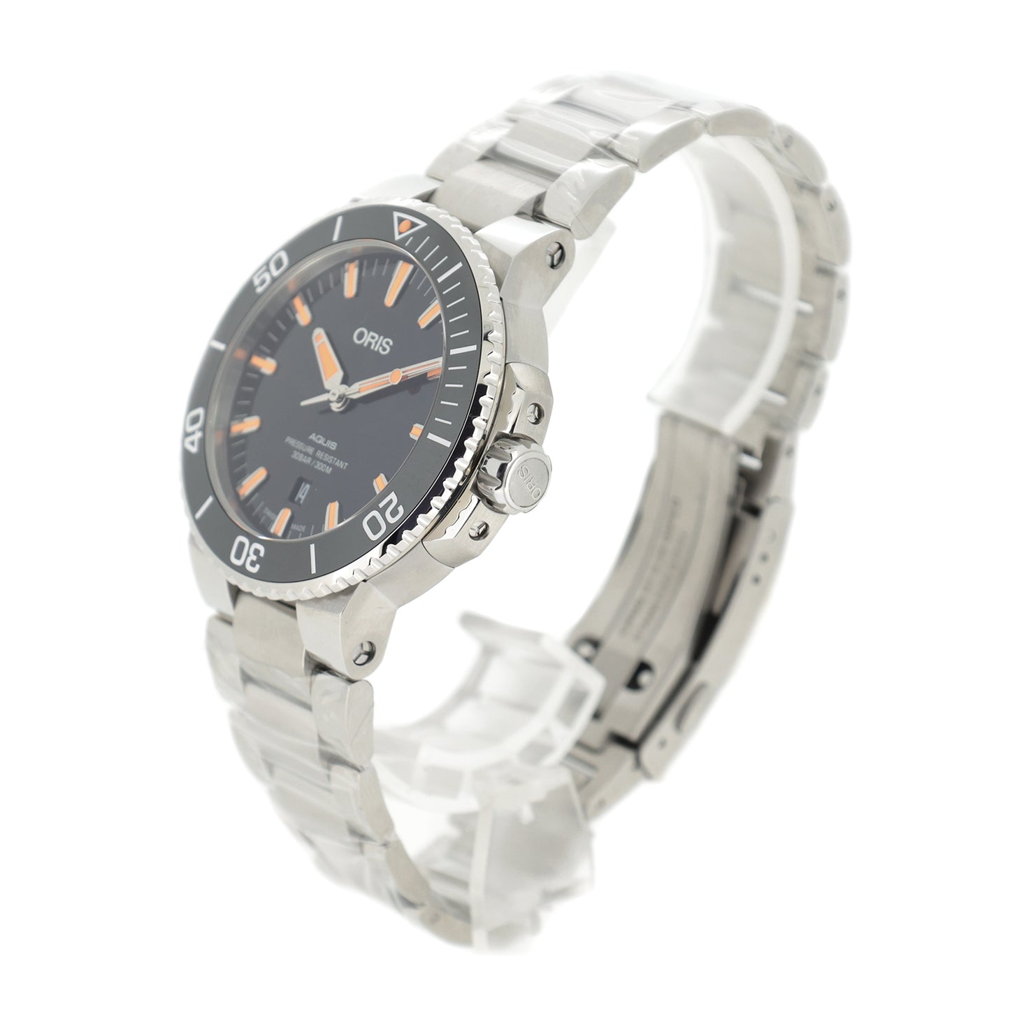 Unused, stored item: ORIS (Oris) Aquis Date 01 733 7730 4159 Men's Watch