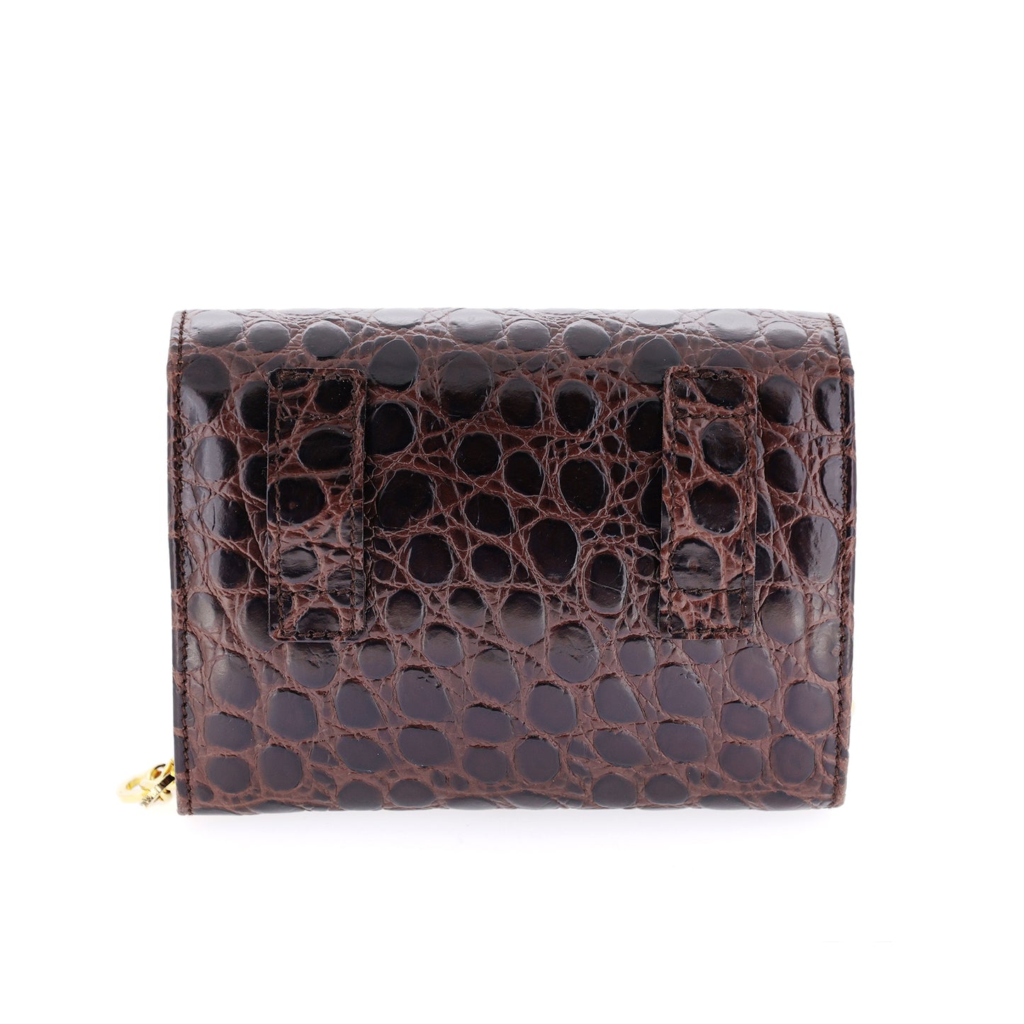 Salvatore Ferragamo サルヴァトーレ フェラガモ ヴァラ リボン ミニ チェーン 3WAY ブラウン レディース ショルダーバッグ