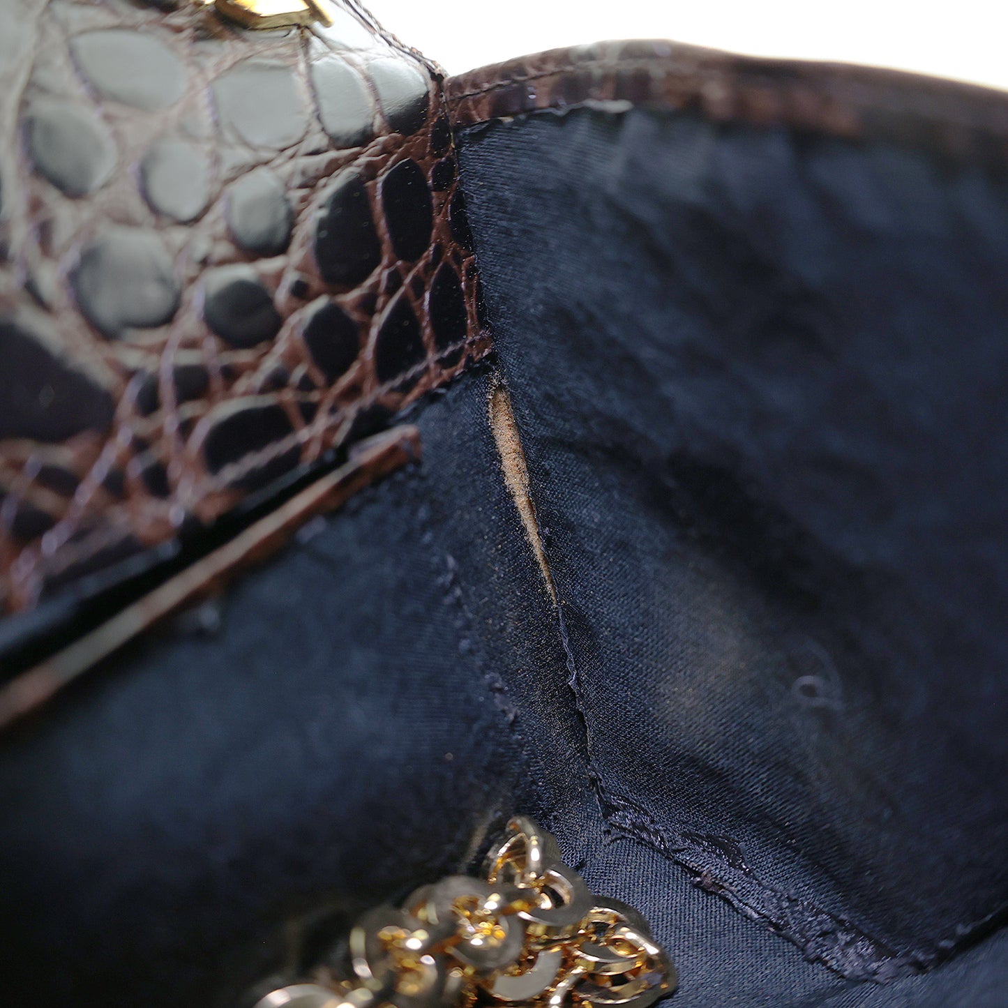 Salvatore Ferragamo サルヴァトーレ フェラガモ ヴァラ リボン ミニ チェーン 3WAY ブラウン レディース ショルダーバッグ