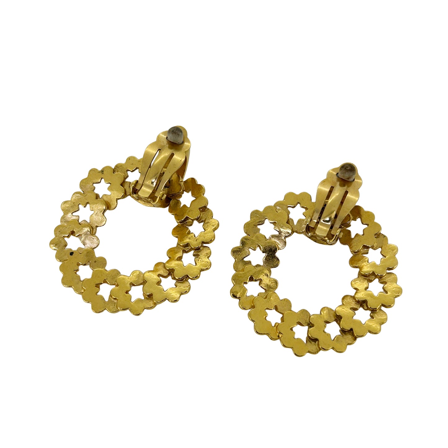 CHANEL シャネル ココマーク フープ ヴィンテージ 96P ゴールド レディース イヤリング