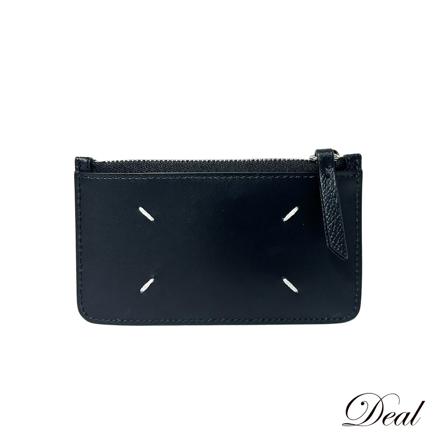 状况极佳 Maison Margiela Fragment Case，四针设计，SA1VX0008 P4745，男女通用，黑色，男士零钱包