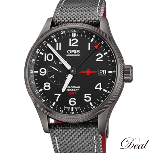 未使用 保管品 2000本限定 ORIS オリス  プロ パイロットREGA GMT  01 748 7710 4284  メンズ 腕時計