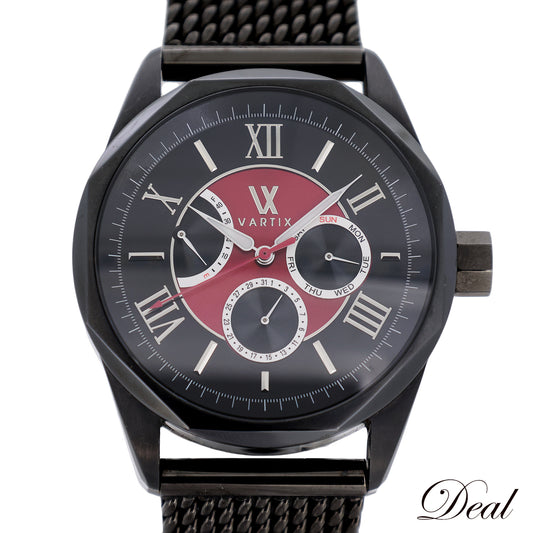 VARTIX ヴァティックス アライブ テーブルファセット PR02B パワーリザーブ メンズ 腕時計