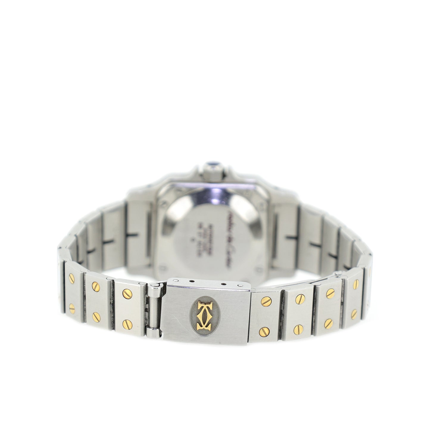 Cartier カルティエ サントスガルベSM ゴースト SS/YG レディース 腕時計