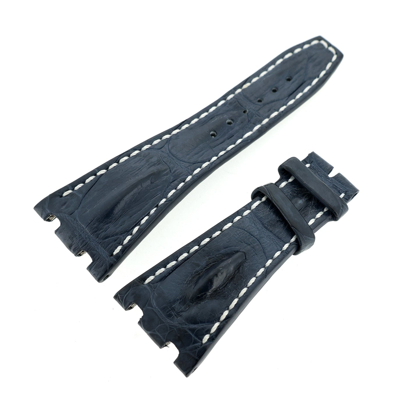 美品 AUDEMARS PIGUET オーデマピゲ 純正 レザーベルト ロイヤルオーク ネイビー メンズ 時計ベルト