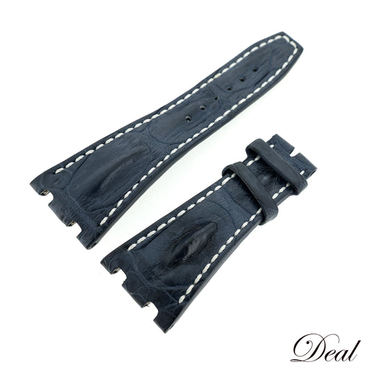 美品 AUDEMARS PIGUET オーデマピゲ 純正 レザーベルト ロイヤルオーク ネイビー メンズ 時計ベルト