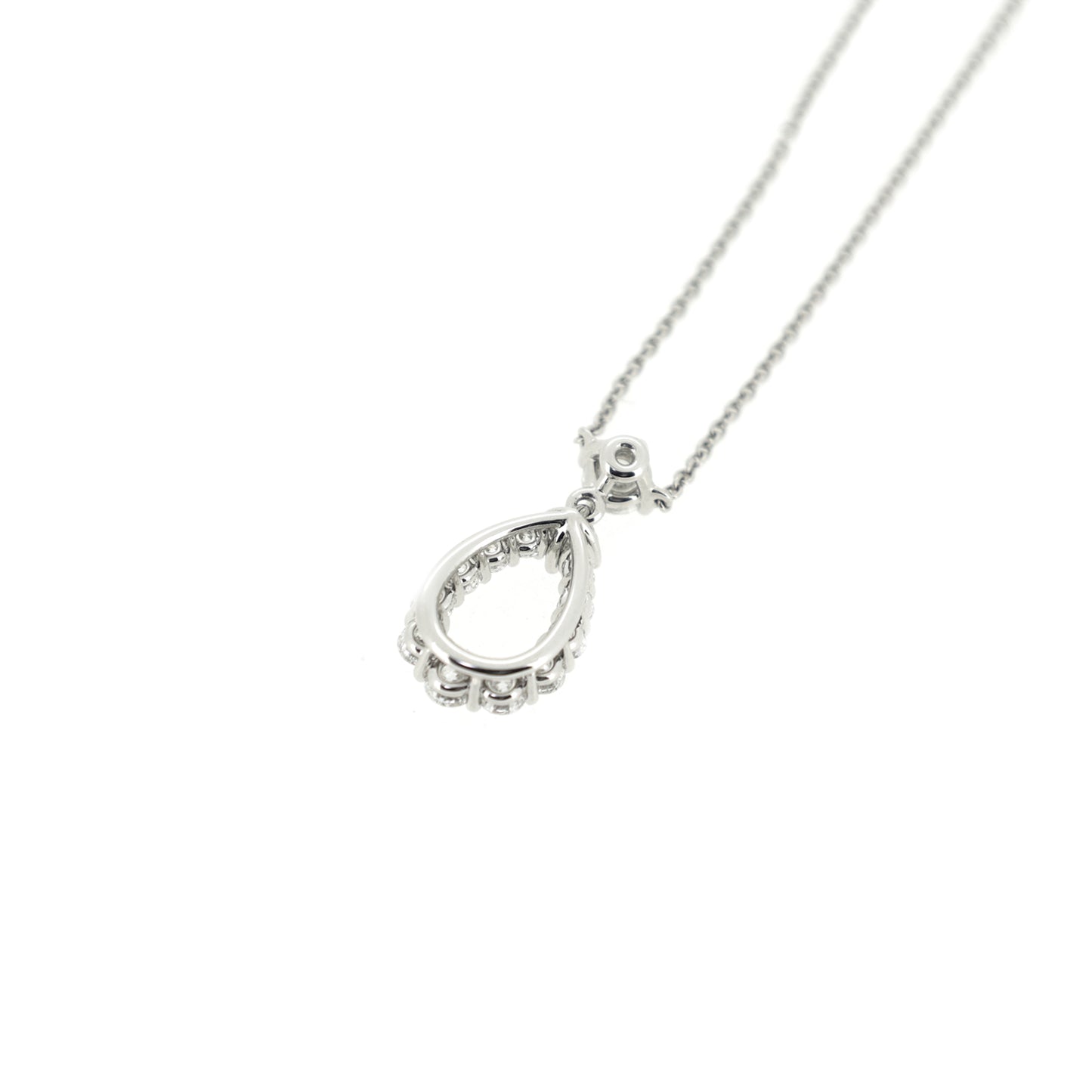 Harry Winston ハリーウィンストン ループ バイ ハリーウィンストン Pt950 ダイヤ PEDPPLMDLP ミディアム シルバー レディース ネックレス