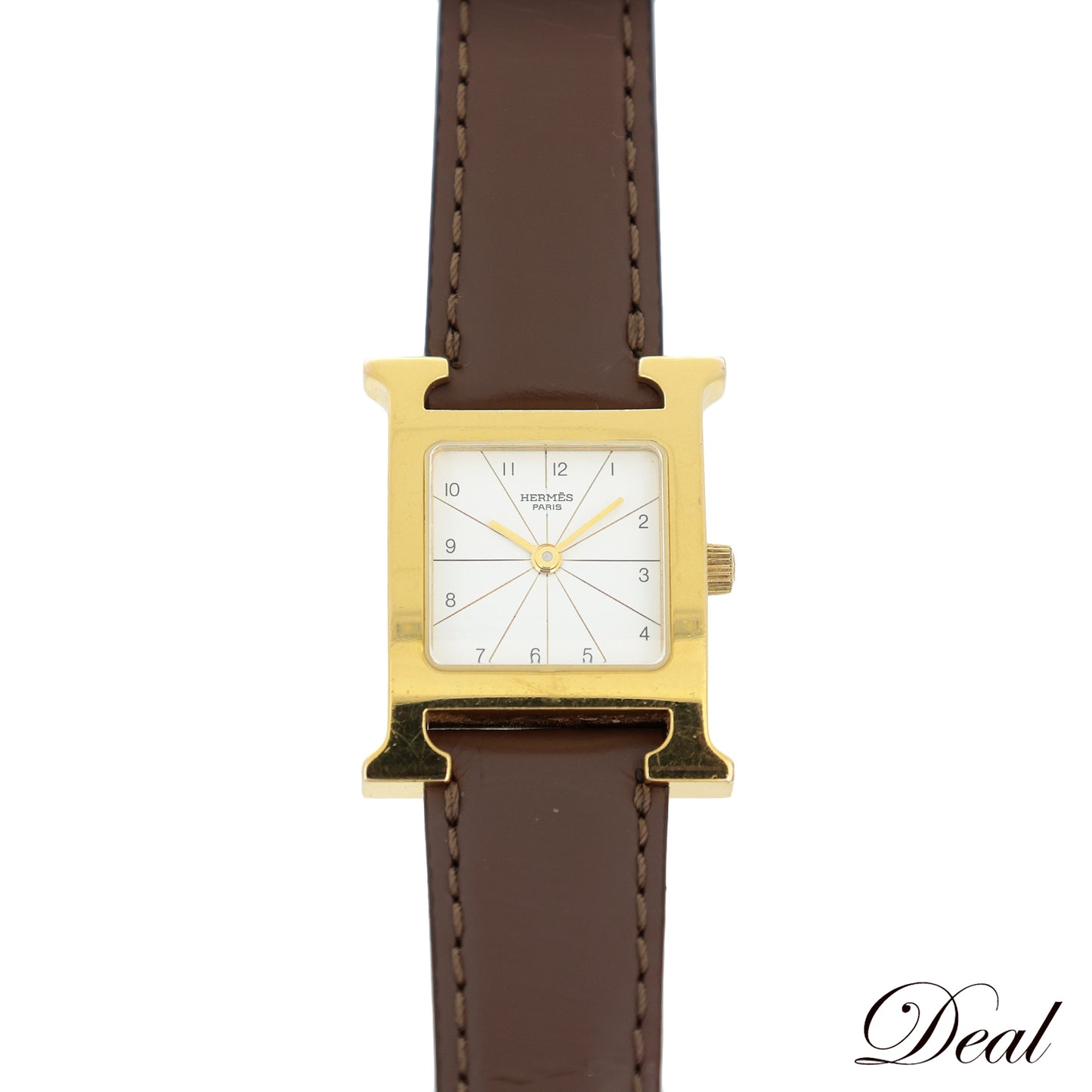 HERMES エルメス Hウォッチ RS1.201 レディース 腕時計