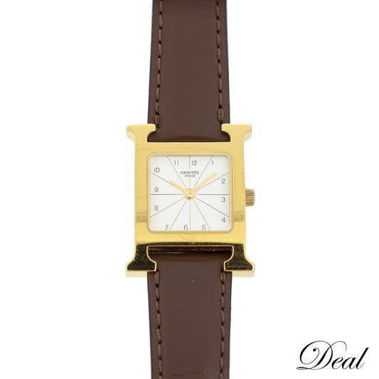 HERMES エルメス Hウォッチ RS1.201 レディース 腕時計