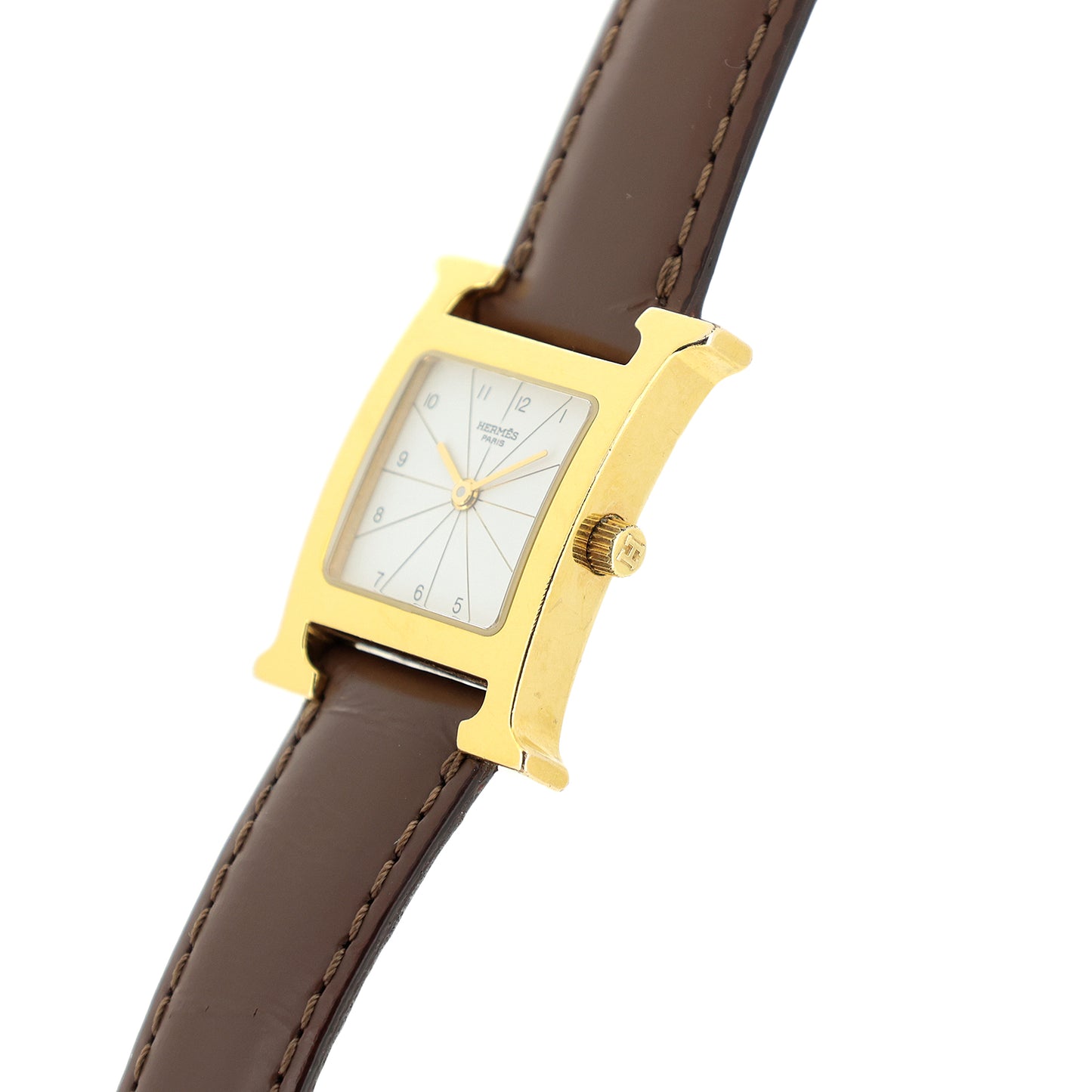 HERMES エルメス Hウォッチ RS1.201 レディース 腕時計