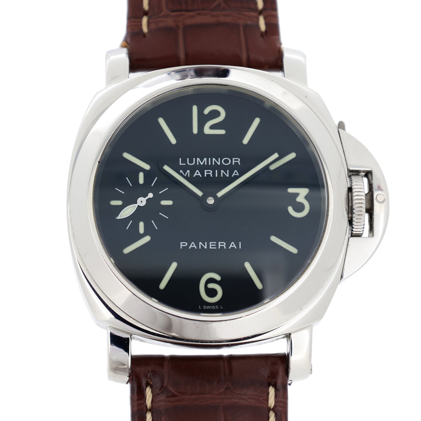 Rare PANERAI Panerai Luminor Marina Test Promotion PAM00037 Men's Watch