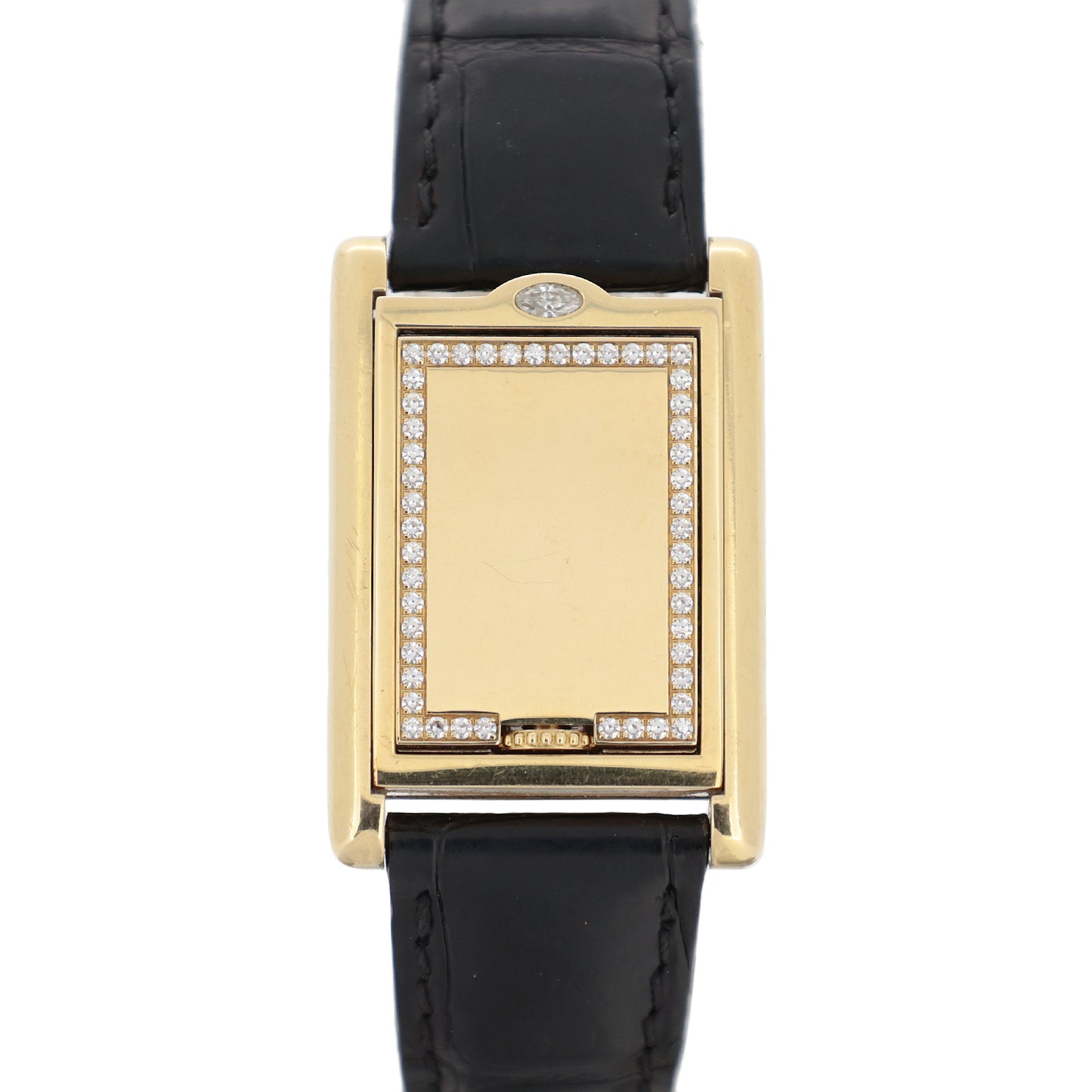 K18YG Cartier カルティエ  タンクバスキュラントSM 裏面ダイヤ  WA202051  レディース 腕時計