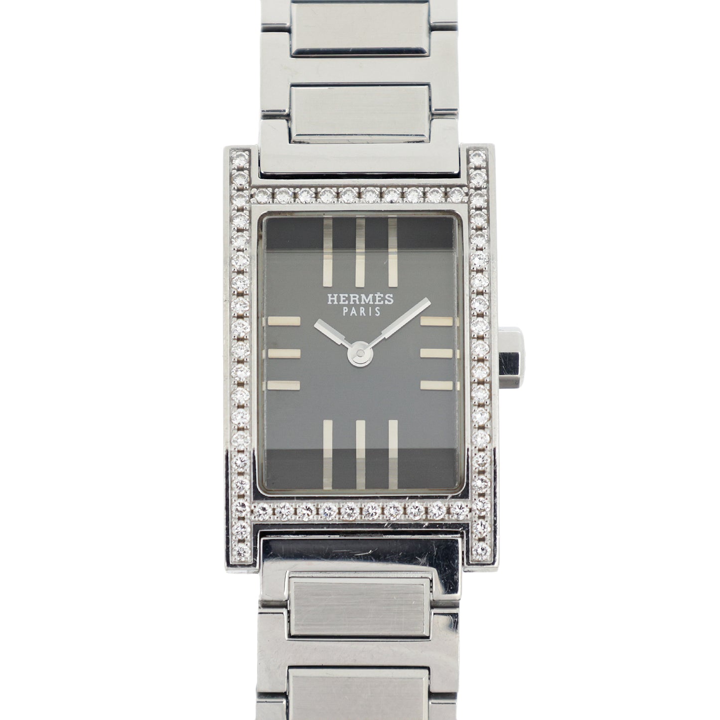 ベゼルダイヤ HERMES エルメス タンデム TA1.231 レディース 腕時計