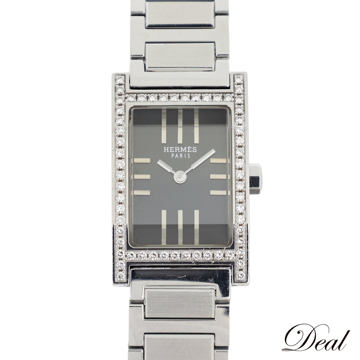 ベゼルダイヤ HERMES エルメス タンデム TA1.231 レディース 腕時計