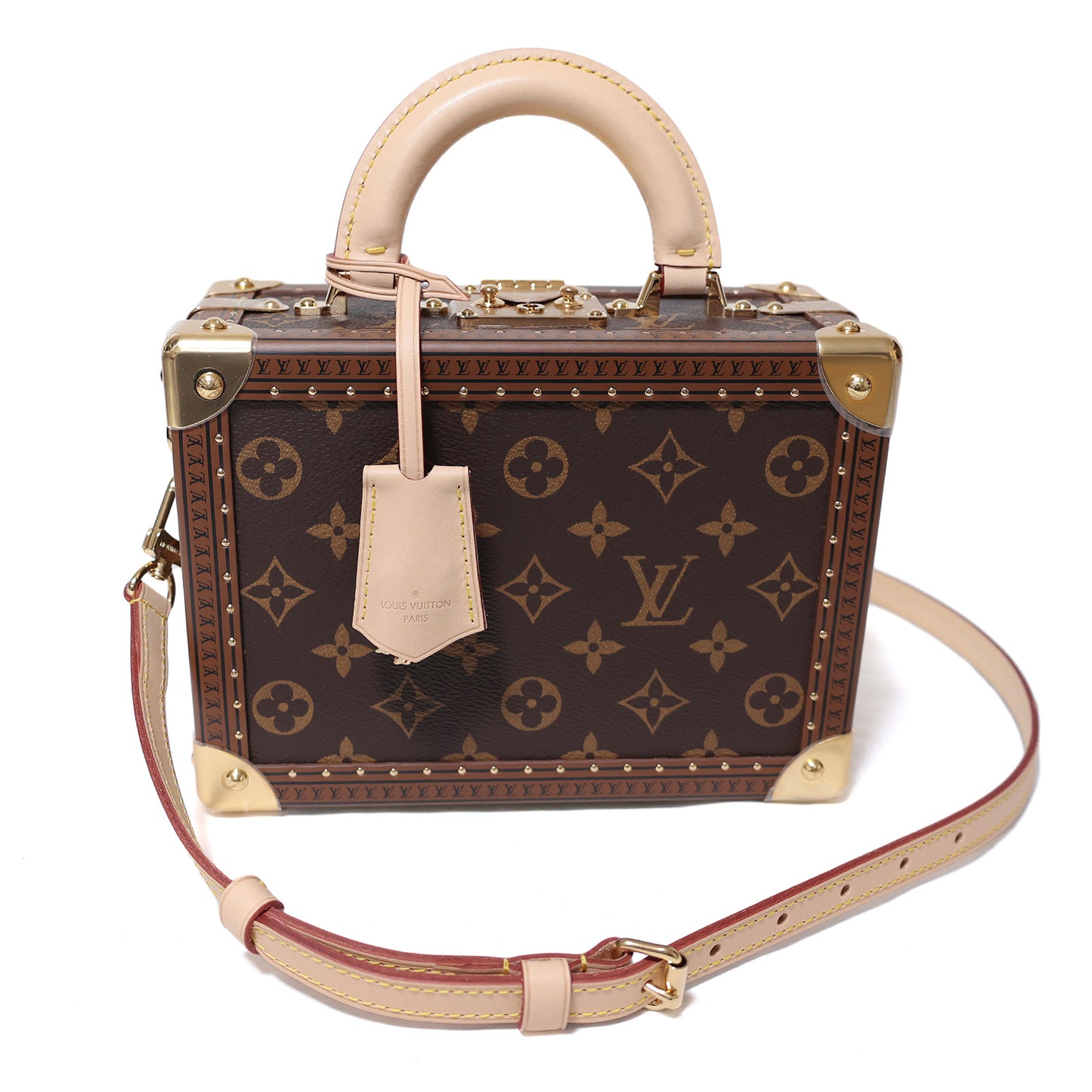 未使用 保管品 LOUIS VUITTON ルイ・ヴィトン プティット ヴァリーズ モノグラム M20468 ブラウン レディース ショルダーバッグ
LV