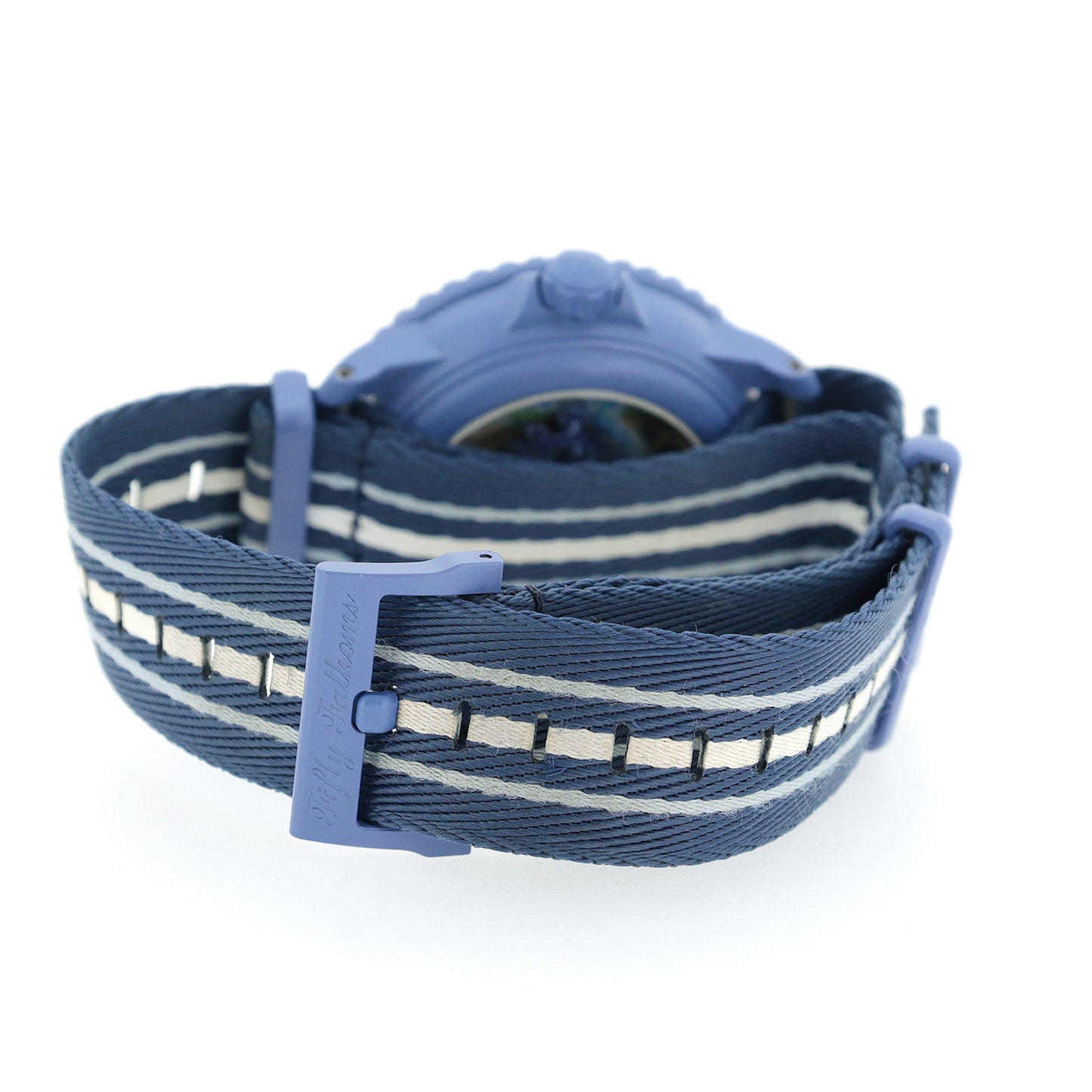 BLANCPAIN×swatch ブランパン×スウォッチ  フィフティファゾムス オーシャンオブストーム  S035A100  メンズ 腕時計