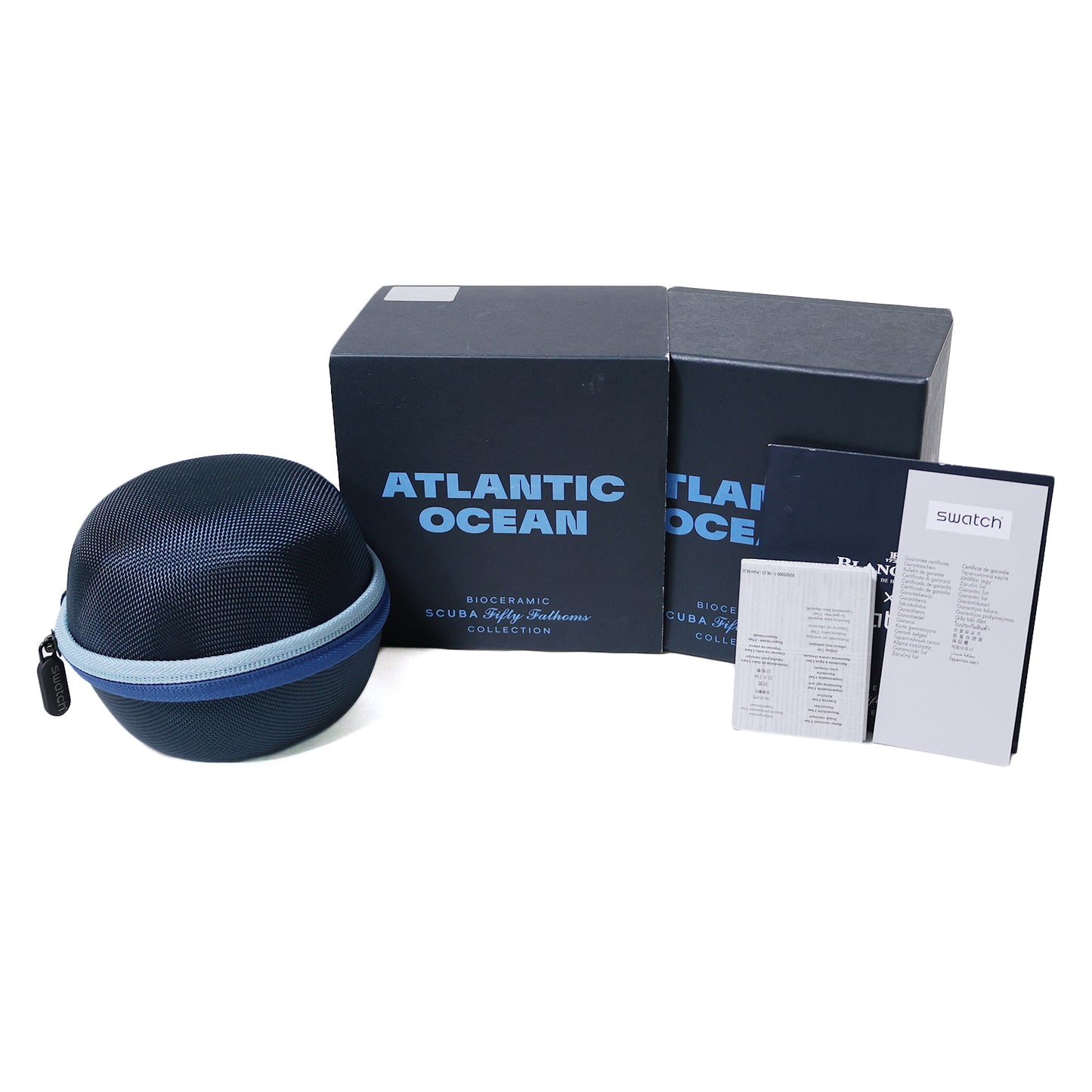 BLANCPAIN×swatch ブランパン×スウォッチ  フィフティファゾムス オーシャンオブストーム  S035A100  メンズ 腕時計