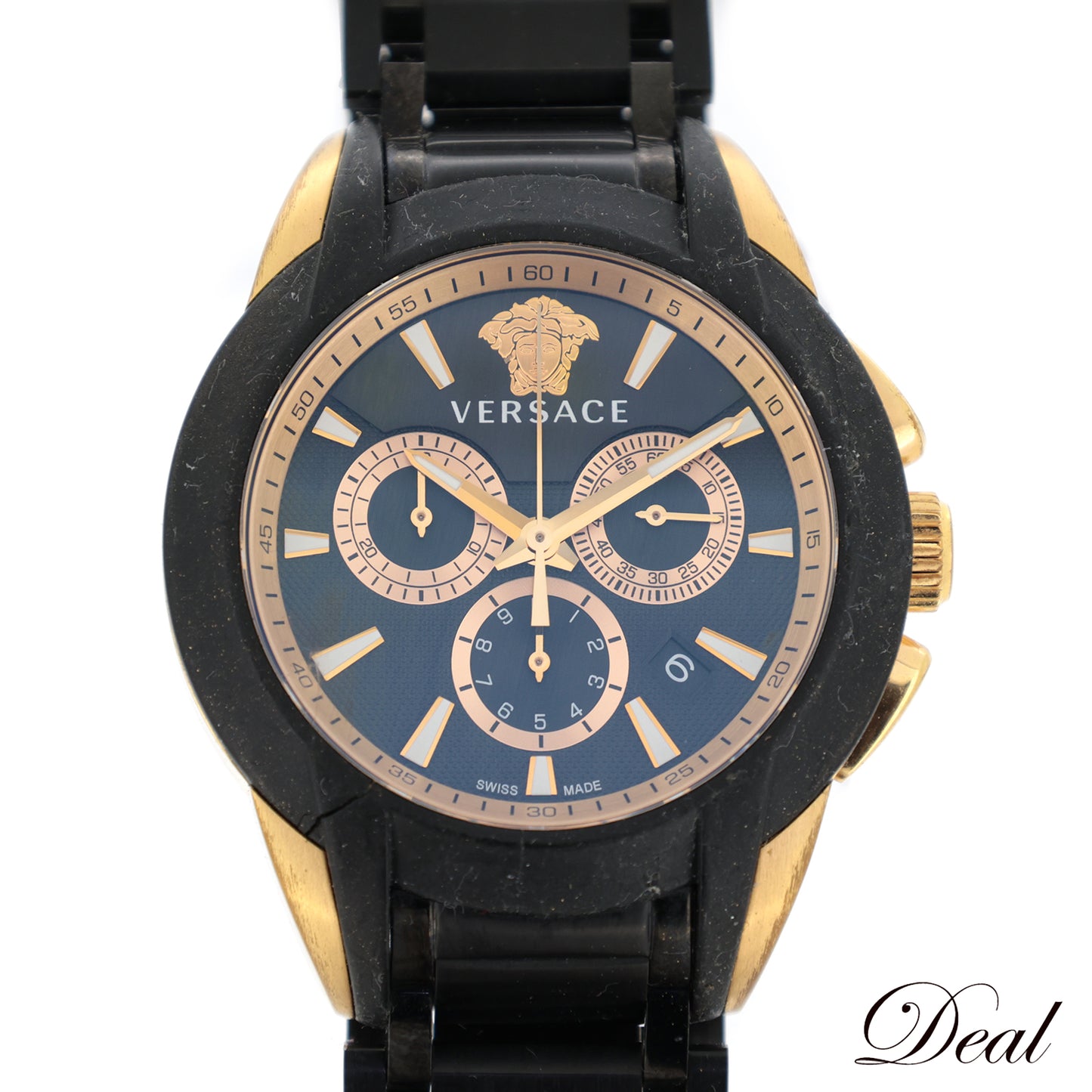 Versace ヴェルサーチ メデューサ クロノ M8C メンズ 腕時計