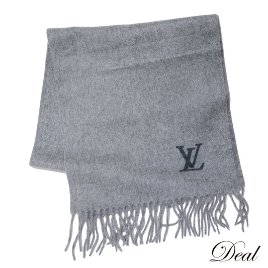 SALE LOUIS VUITTON ルイ・ヴィトン 2143800143817 カシミヤ グレー ストール グレー メンズ マフラー
LV