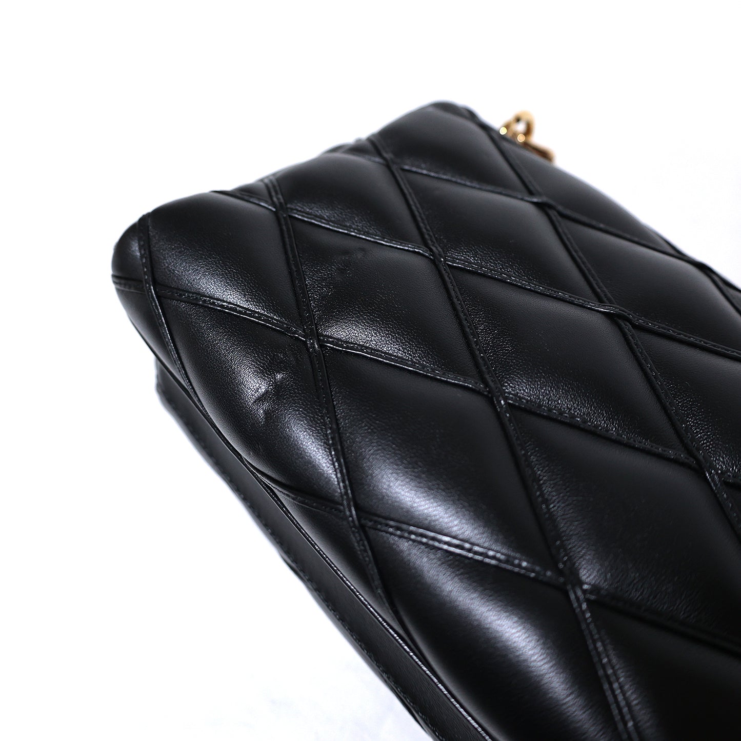 未使用，展示品质 LOUIS VUITTON Maltage GO-14 MM M22891 双向黑色女士手提包
LV