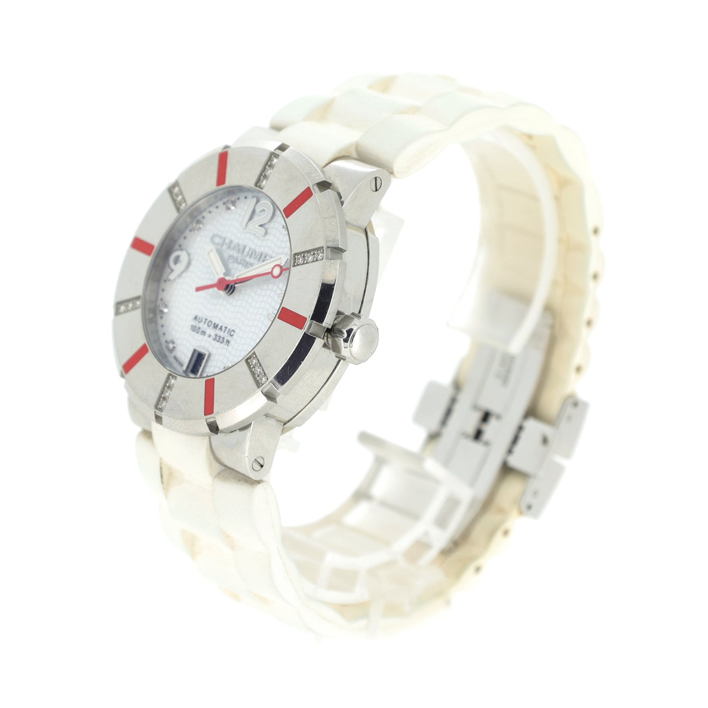 999本限定 Chaumet ショーメ クラスワン ダイヤベゼル 8PD W1728X-38I ユニセックス ボーイズ レディース 腕時計