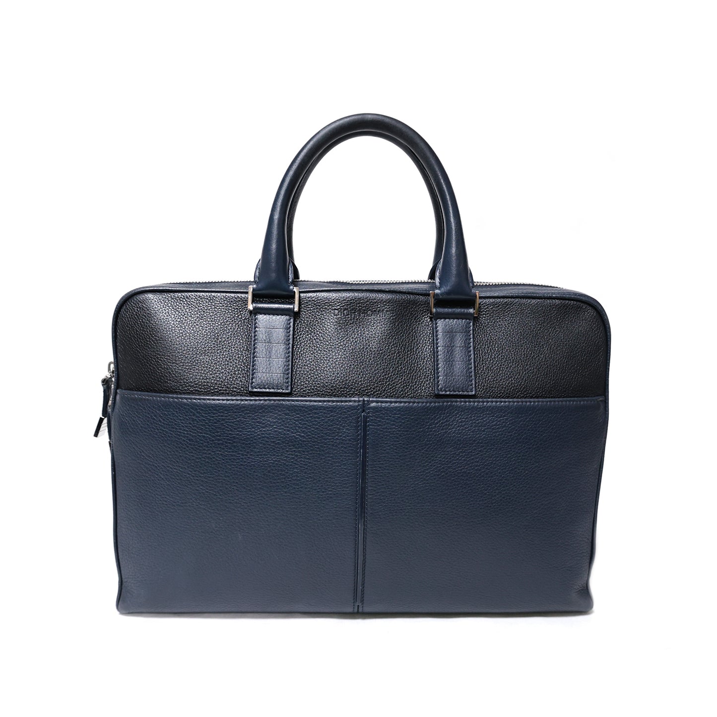 DIOR ディオール ディオールオム グレインドカーフスキン ネイビー メンズ ビジネスバッグ