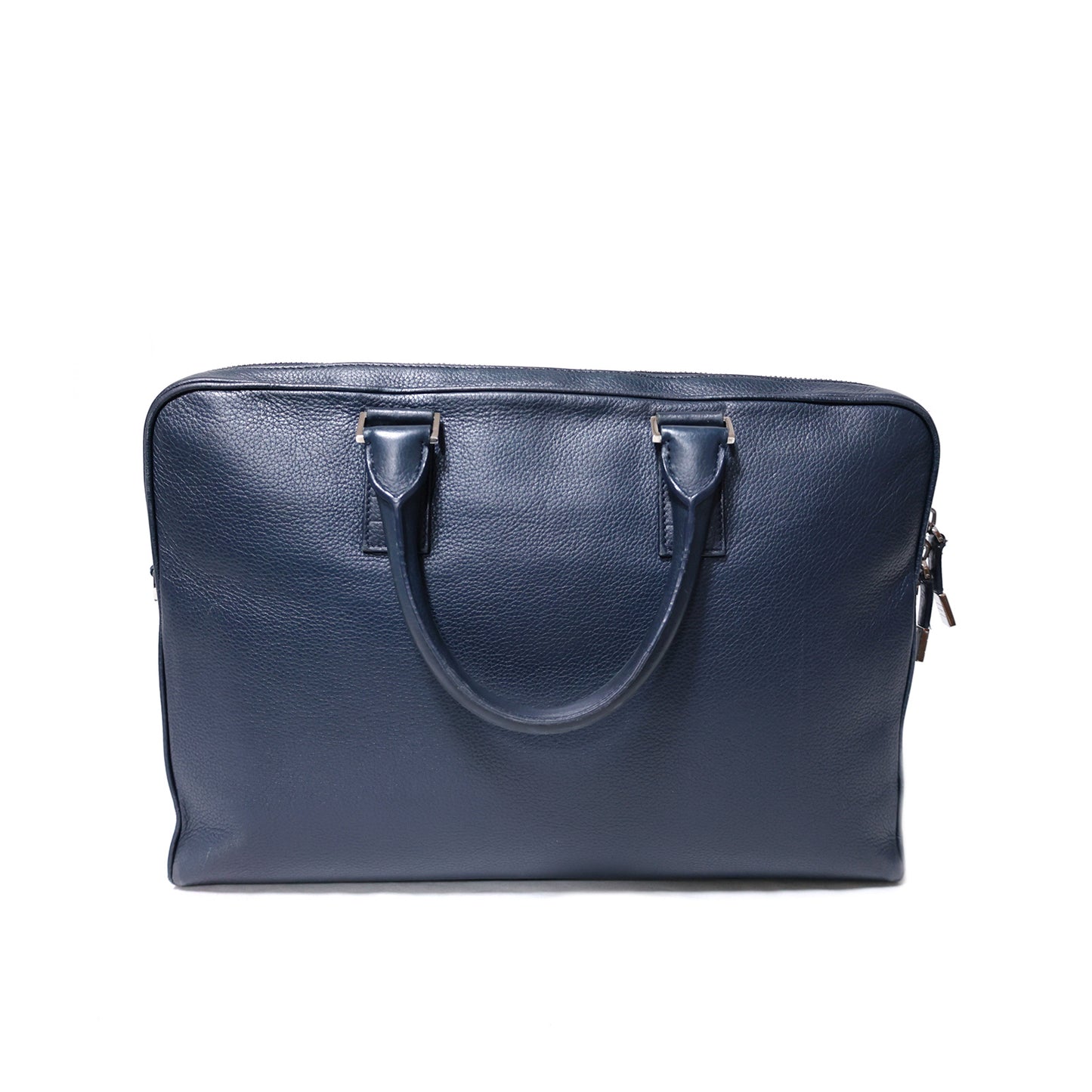 DIOR ディオール ディオールオム グレインドカーフスキン ネイビー メンズ ビジネスバッグ