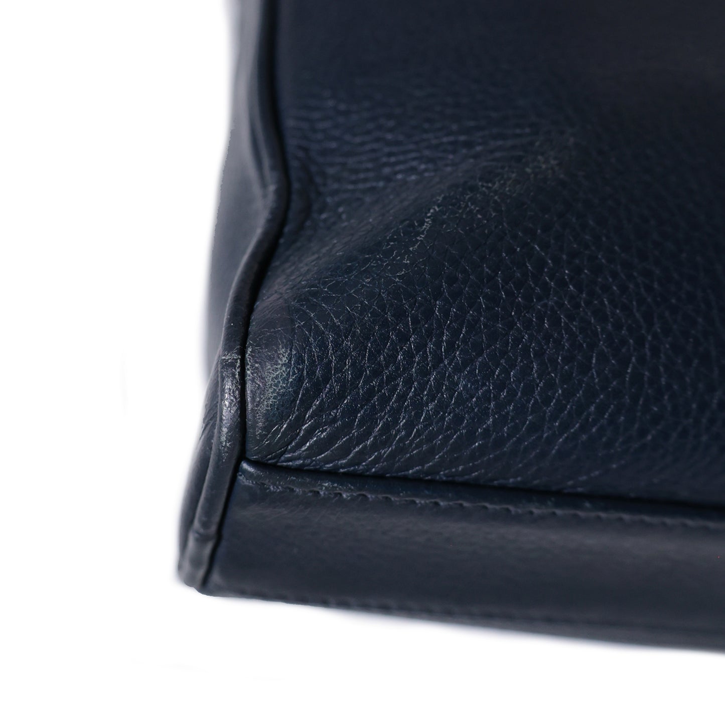 DIOR ディオール ディオールオム グレインドカーフスキン ネイビー メンズ ビジネスバッグ