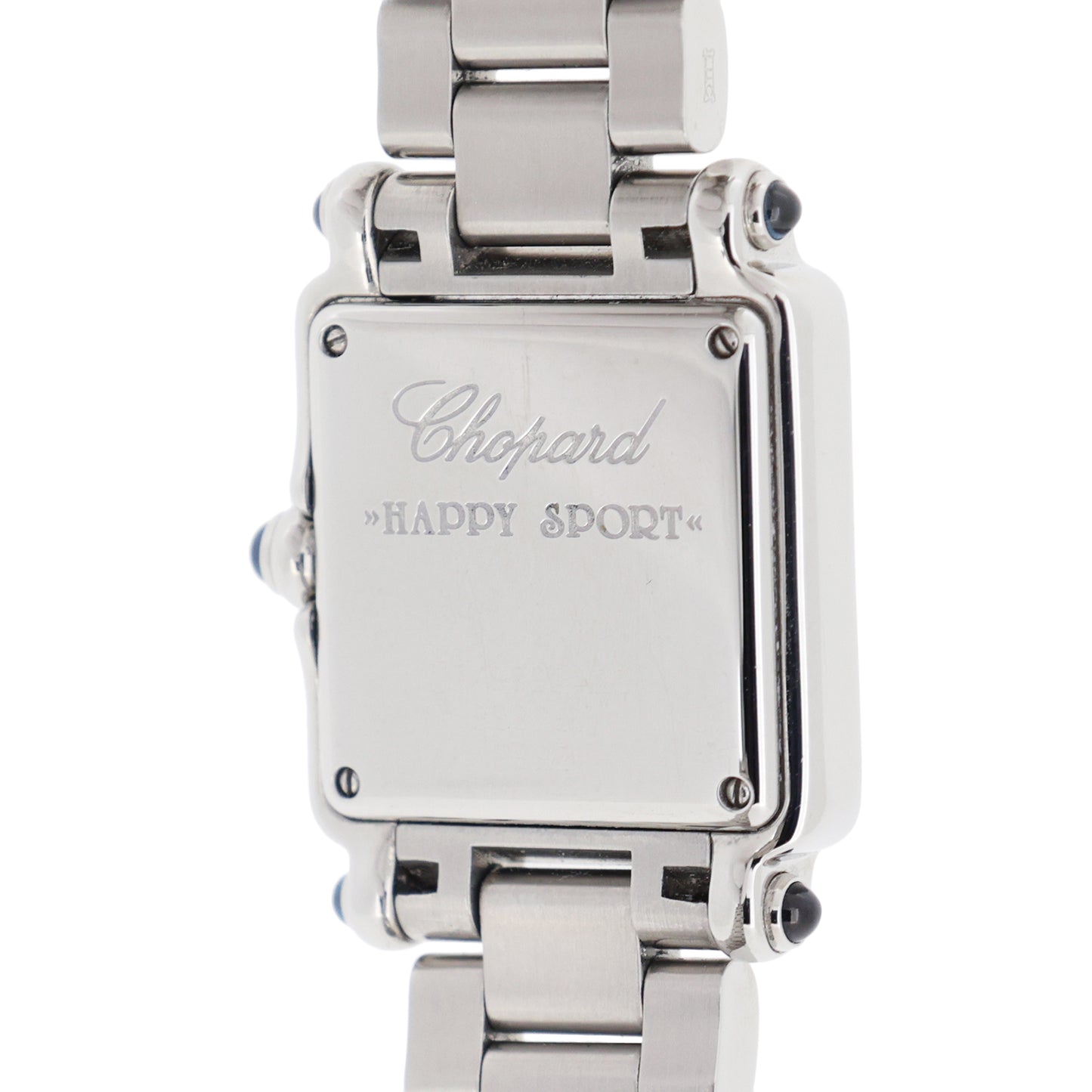 Chopard ショパール ハッピースポーツ スクエアミニ 27/8892-23 3ムービングスターD レディース 腕時計