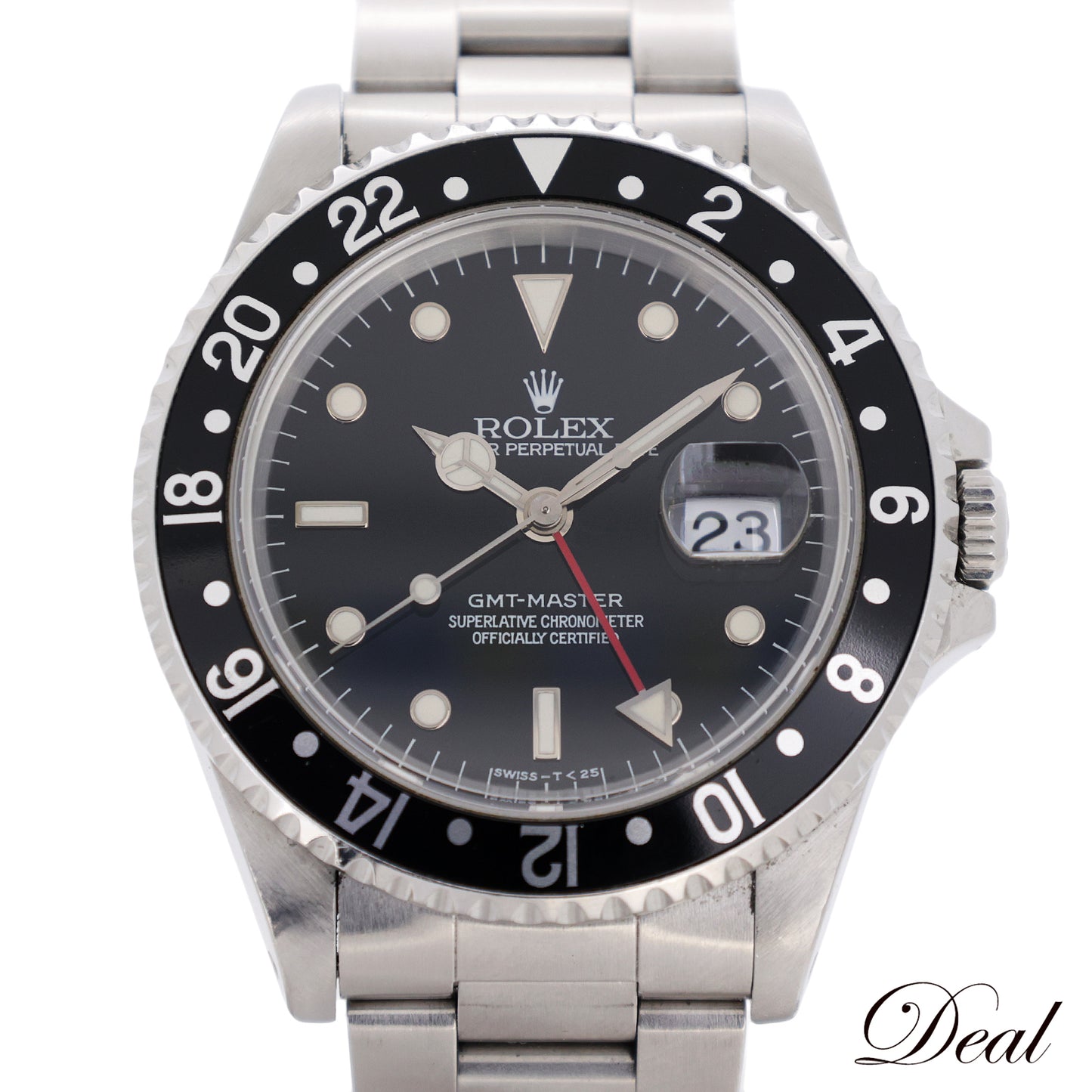 ROLEX ロレックス GMTマスター T 16700 1996年 メンズ 腕時計