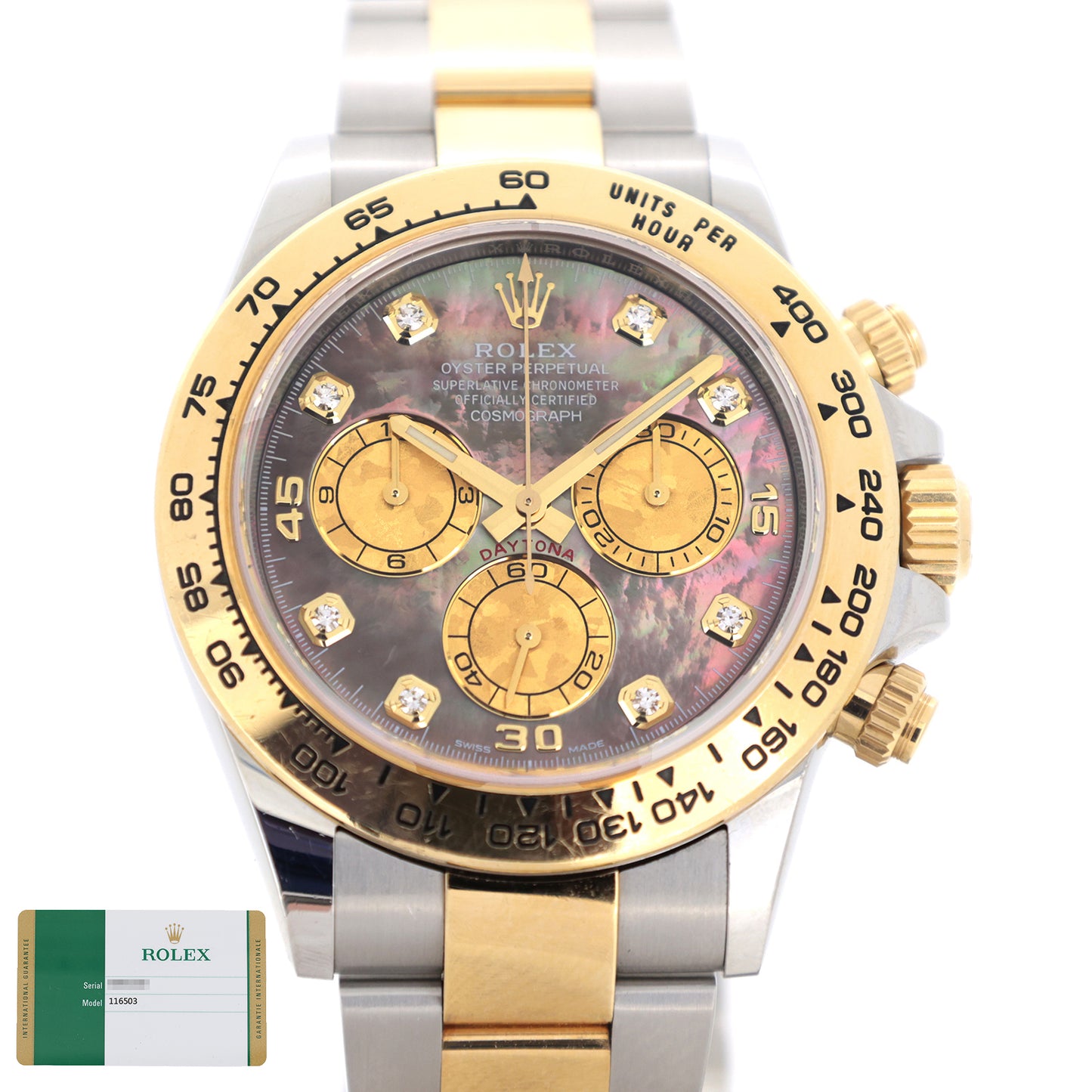 ROLEX ロレックス  コスモグラフ デイトナ  116503NG  ブラックシェル 8PD  メンズ 腕時計