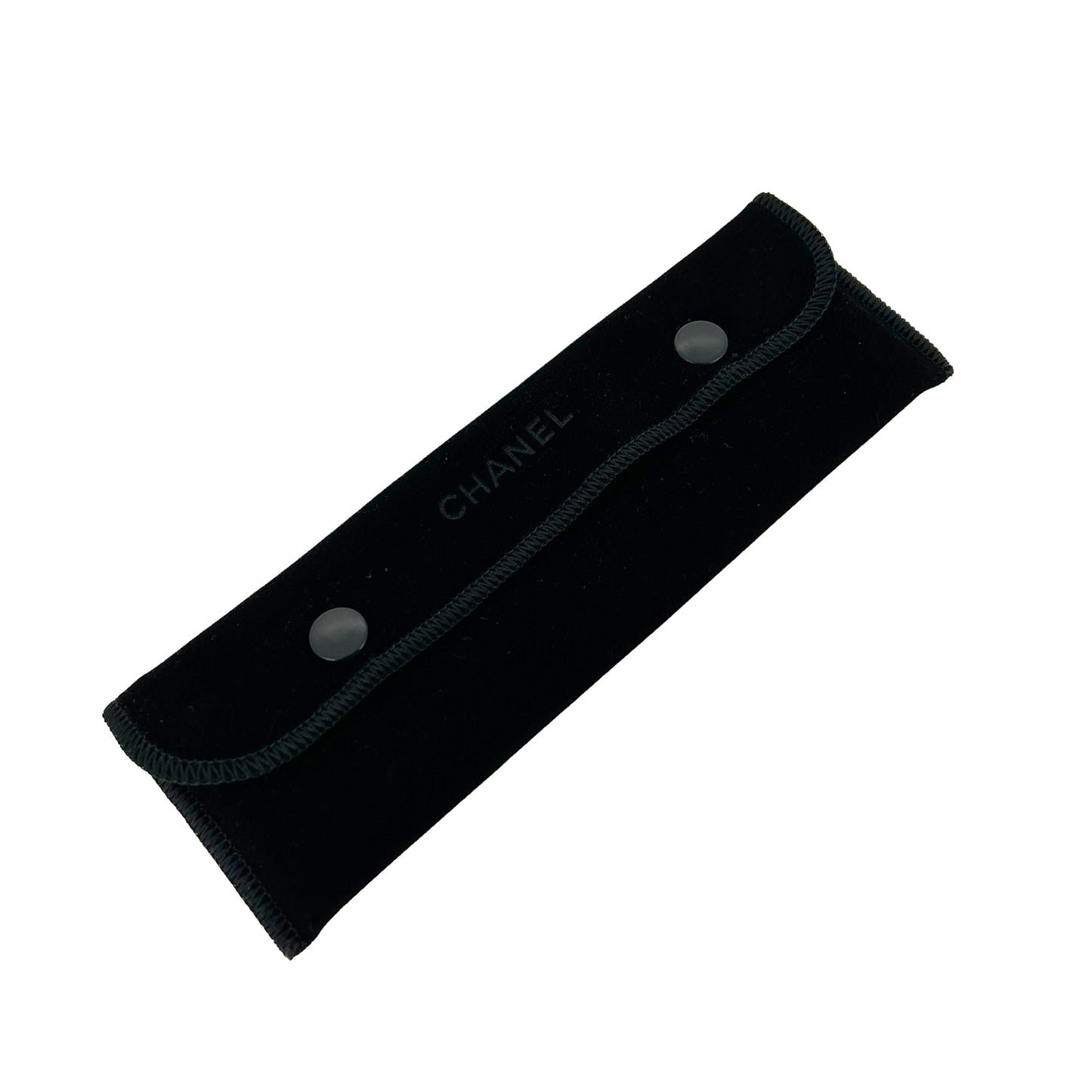 CHANEL シャネル  純正 レザーベルト マトラッセ  黒 ワンタッチ式  ブラック  レディース 時計ベルト