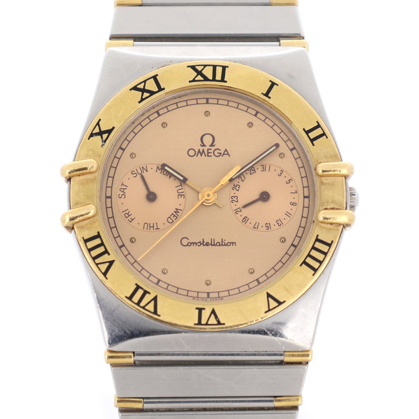 OMEGA オメガ コンステレーション デイデイト クォーツ 396.1070 メンズ 腕時計