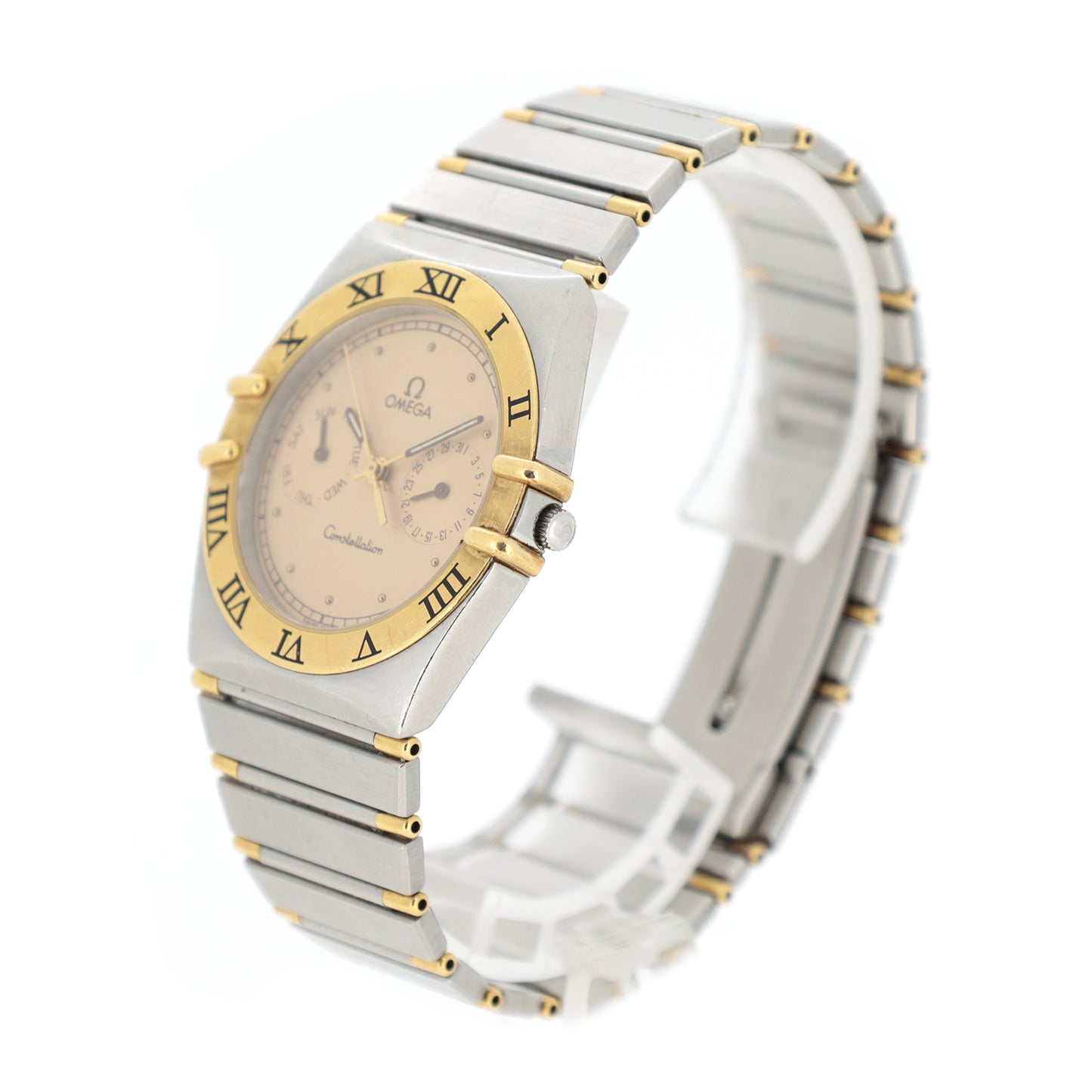 OMEGA オメガ コンステレーション デイデイト クォーツ 396.1070 メンズ 腕時計