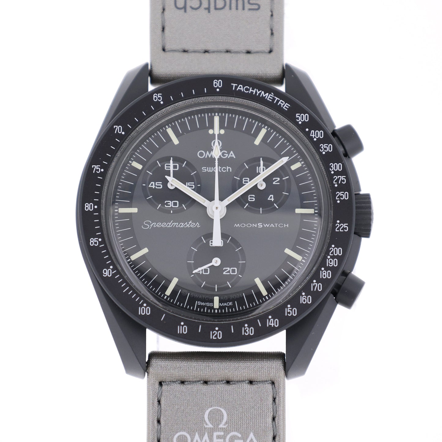 未使用品 omega×swatch オメガ×スウォッチ  ムーンスウォッチ ミッション トゥ マーキュリー  SO33A100  メンズ 腕時計