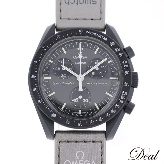 未使用品 omega×swatch オメガ×スウォッチ  ムーンスウォッチ ミッション トゥ マーキュリー  SO33A100  メンズ 腕時計