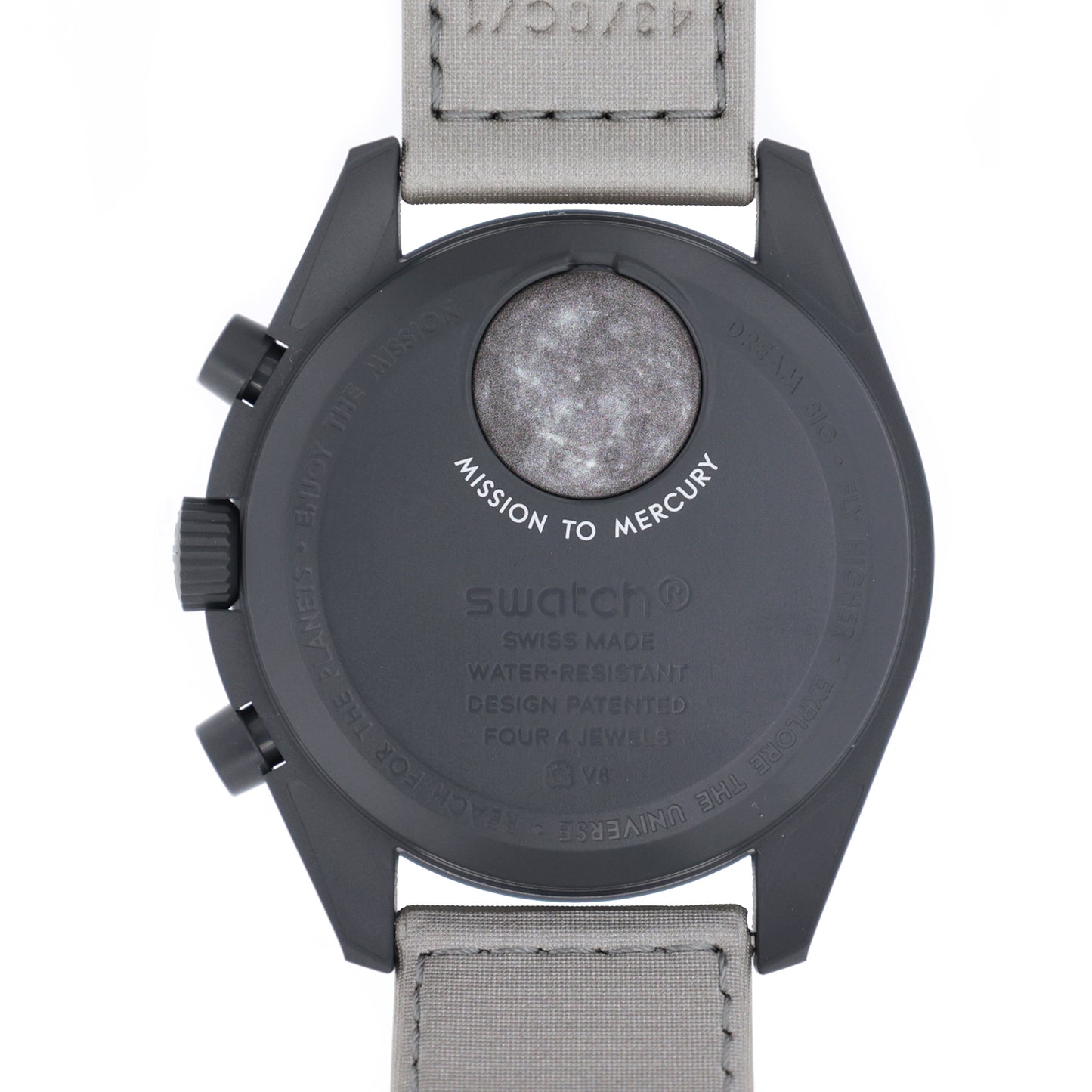 未使用品 omega×swatch オメガ×スウォッチ  ムーンスウォッチ ミッション トゥ マーキュリー  SO33A100  メンズ 腕時計