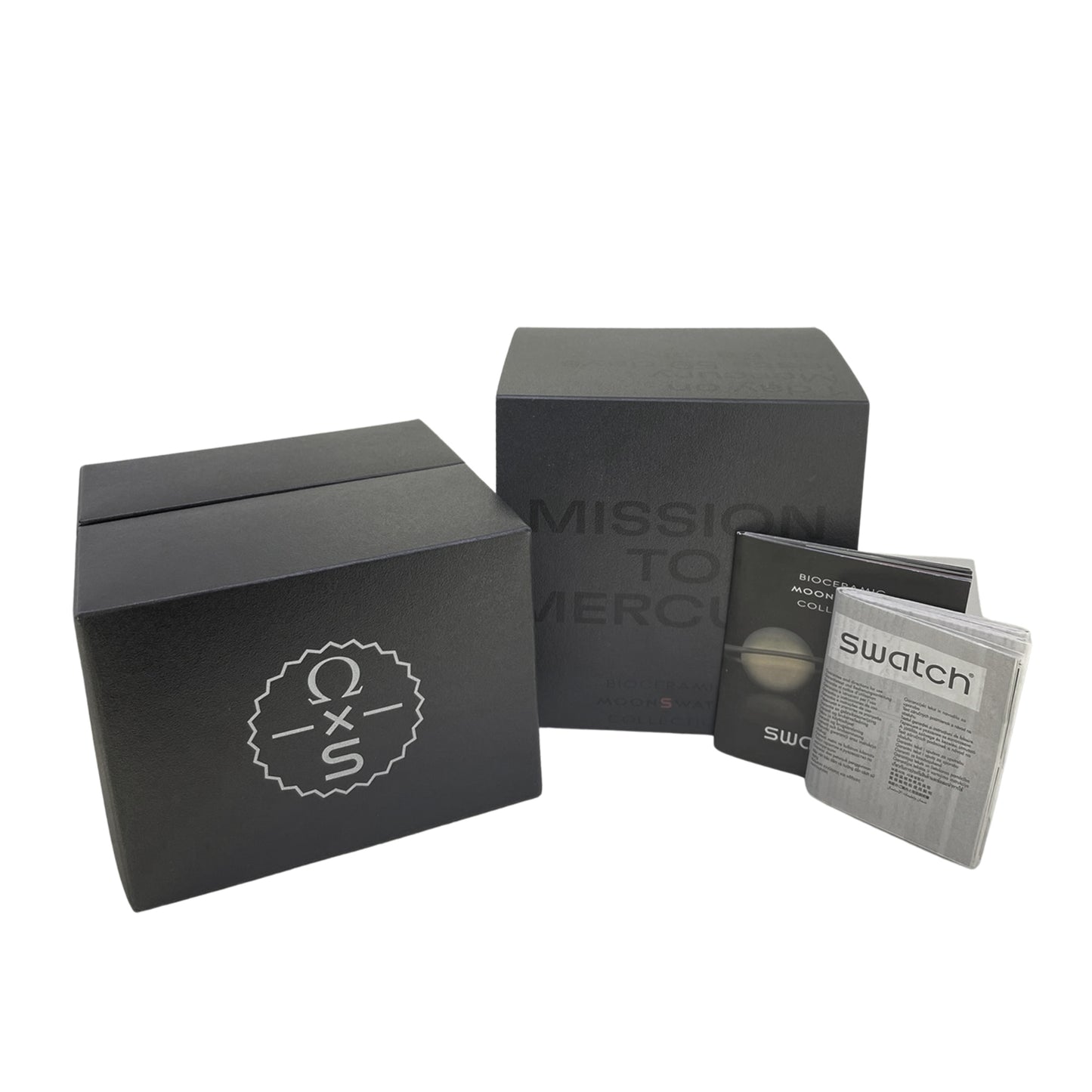 未使用品 omega×swatch オメガ×スウォッチ  ムーンスウォッチ ミッション トゥ マーキュリー  SO33A100  メンズ 腕時計