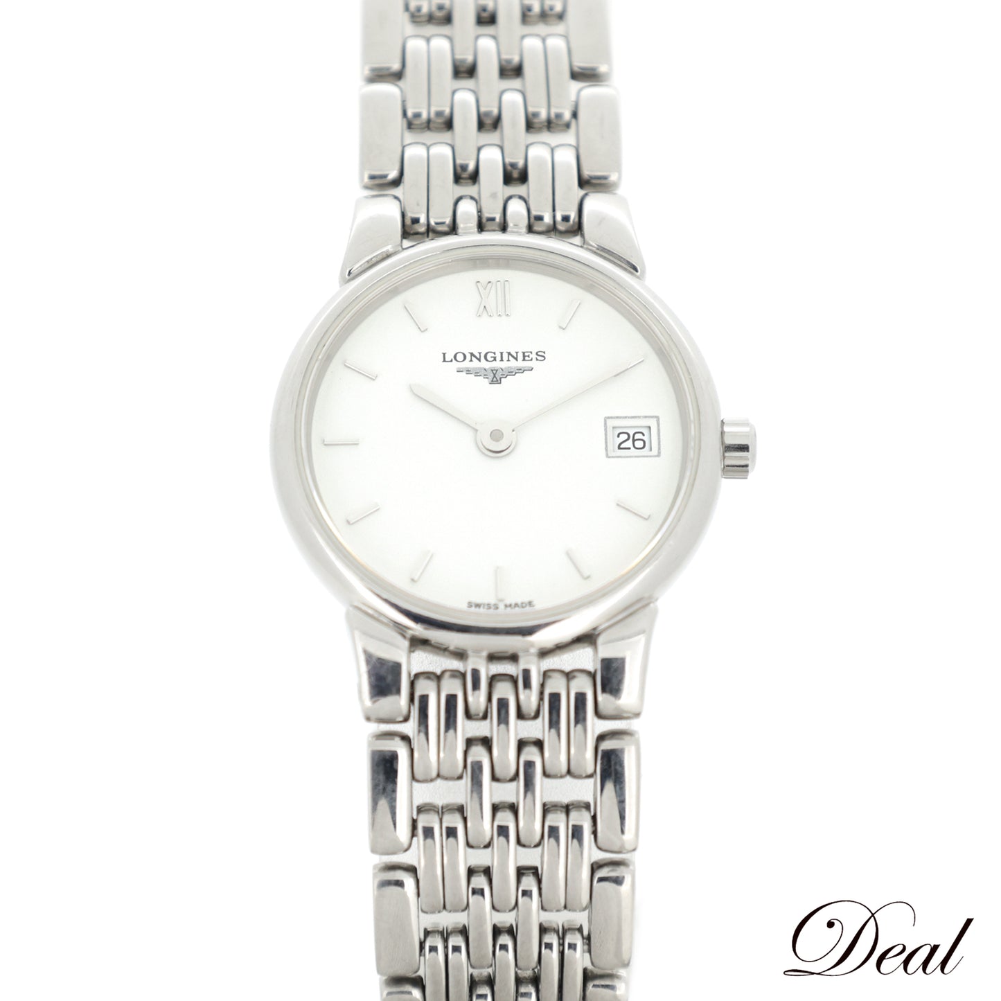 LONGINES Grand Classic Date L5.132.4 Quartz Women's Watch