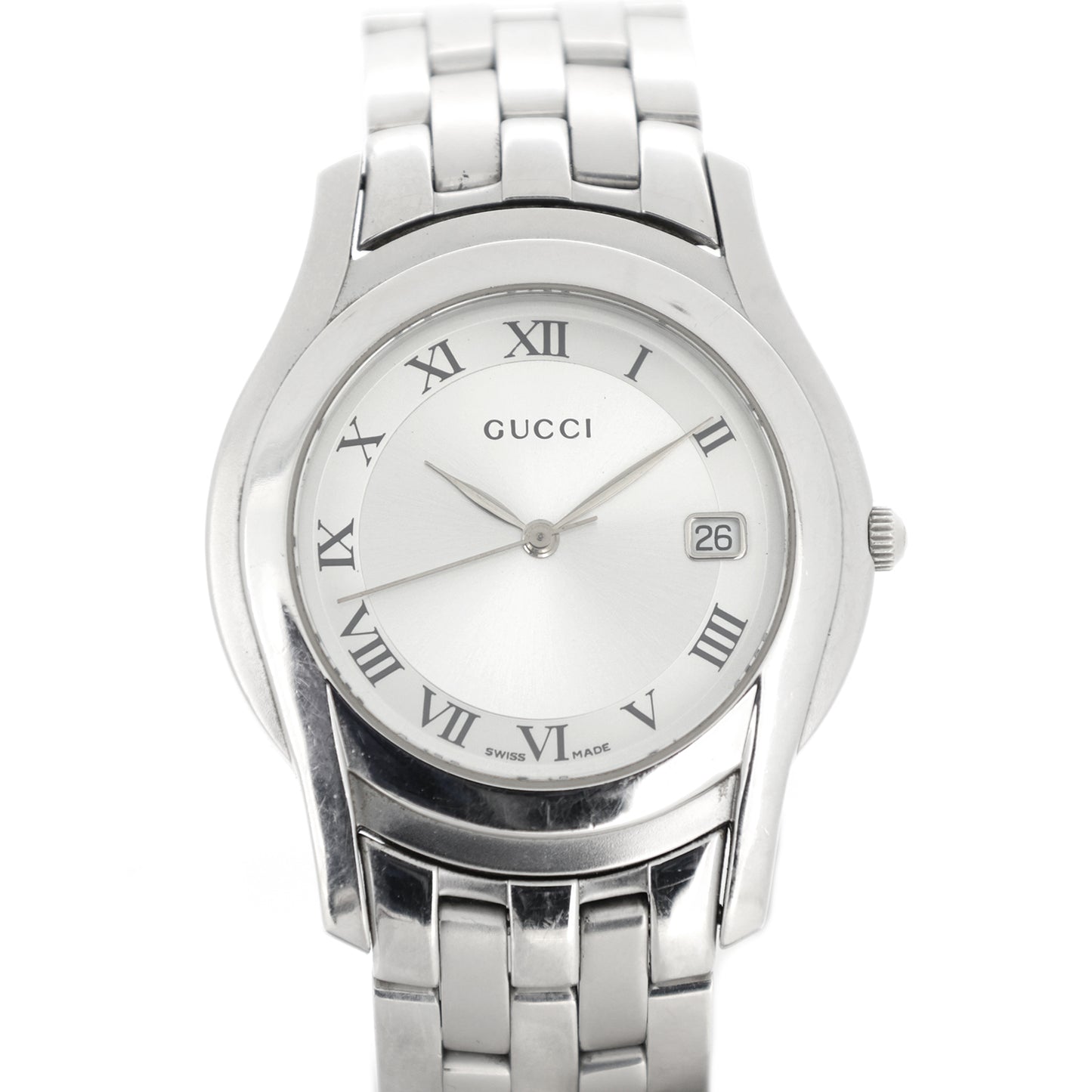 GUCCI G-Class Date 5500M Boys' and Women's Unisex Watch