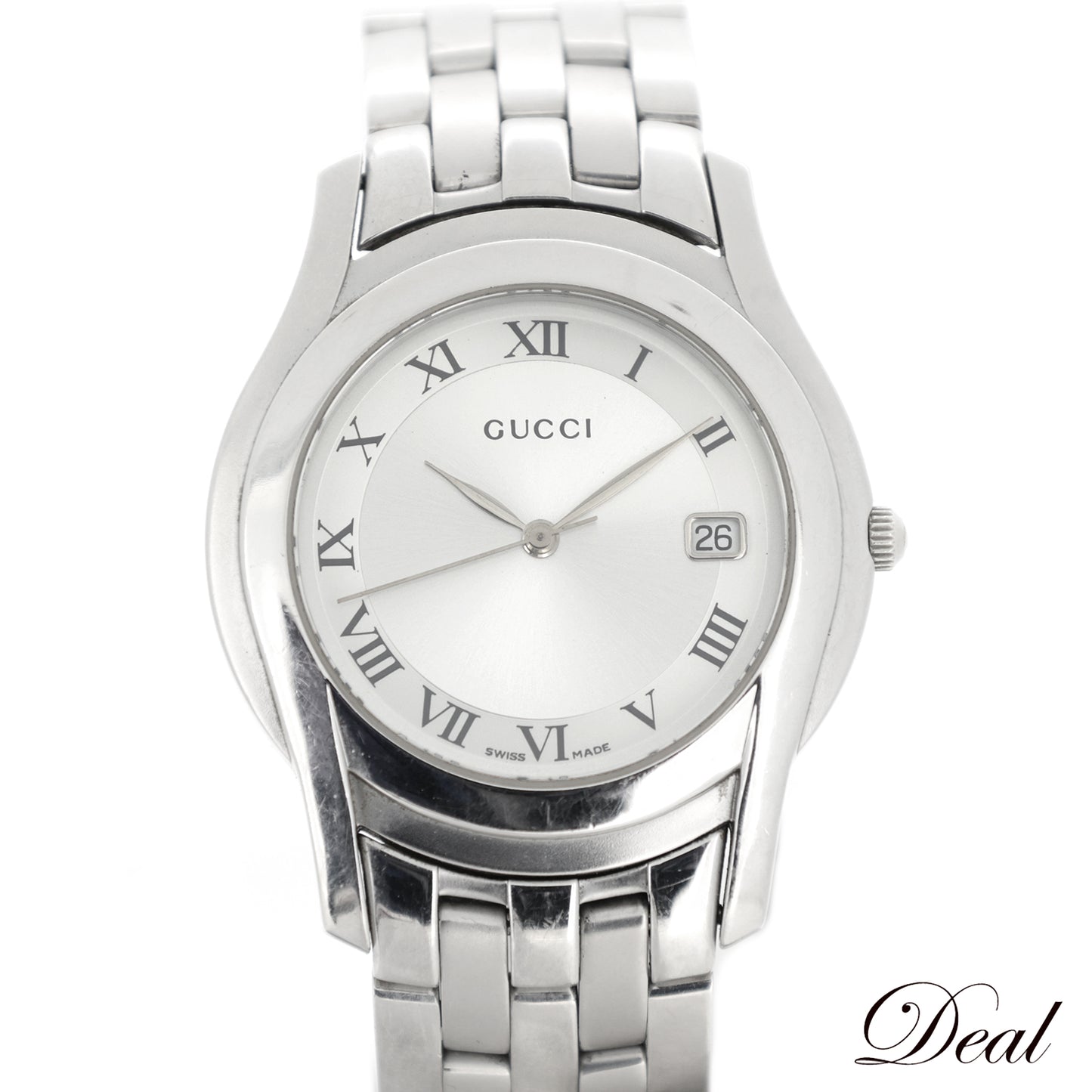 GUCCI G-Class Date 5500M Boys' and Women's Unisex Watch