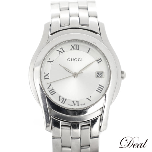 GUCCI グッチ Gクラス デイト 5500M ボーイズ ユニセックス レディース 腕時計