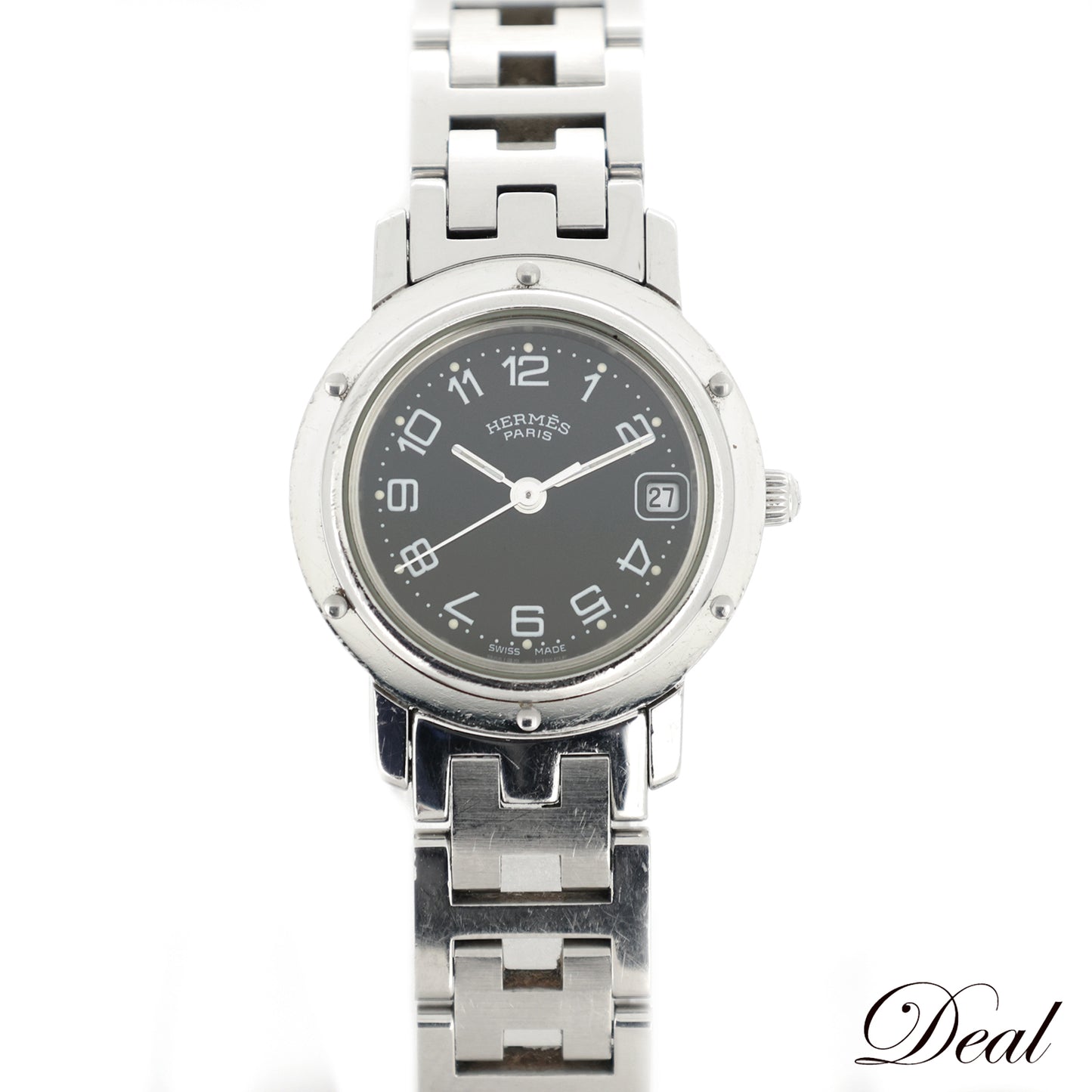 HERMES エルメス クリッパー CL4.210 レディース 腕時計