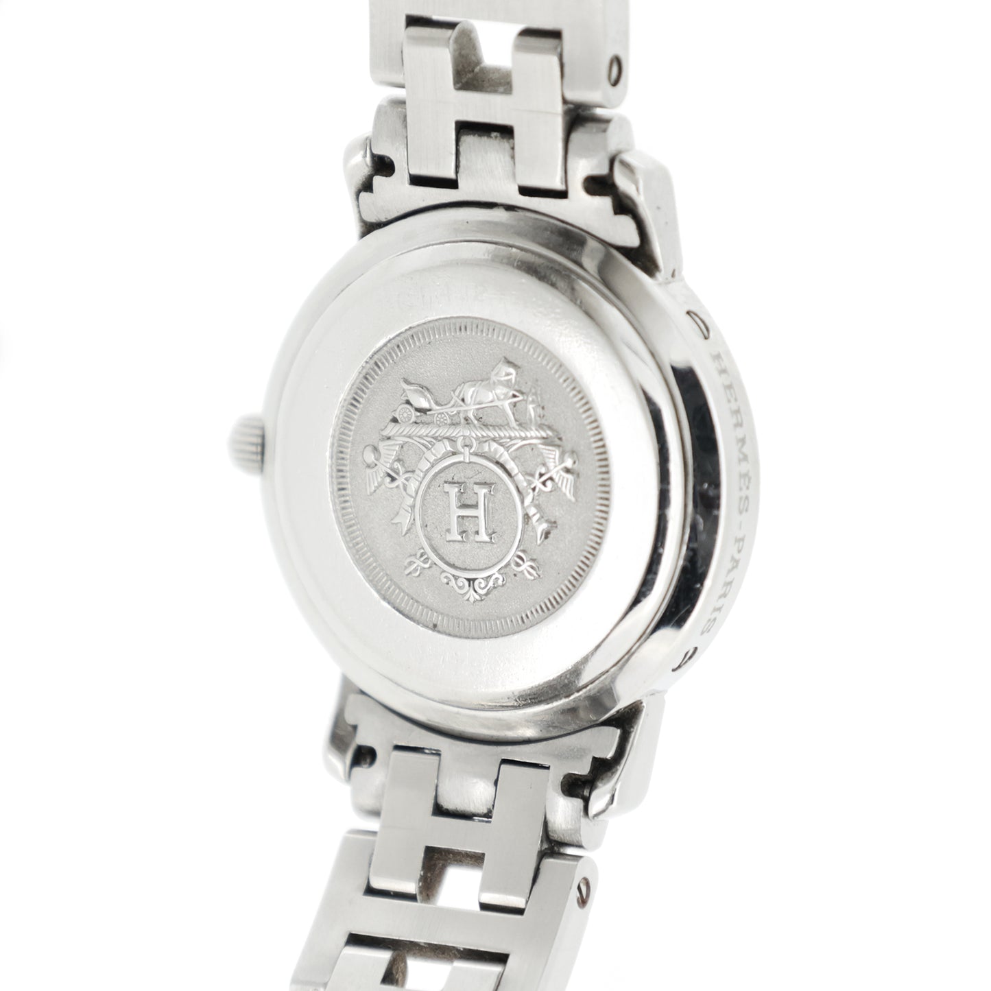 HERMES エルメス クリッパー CL4.210 レディース 腕時計