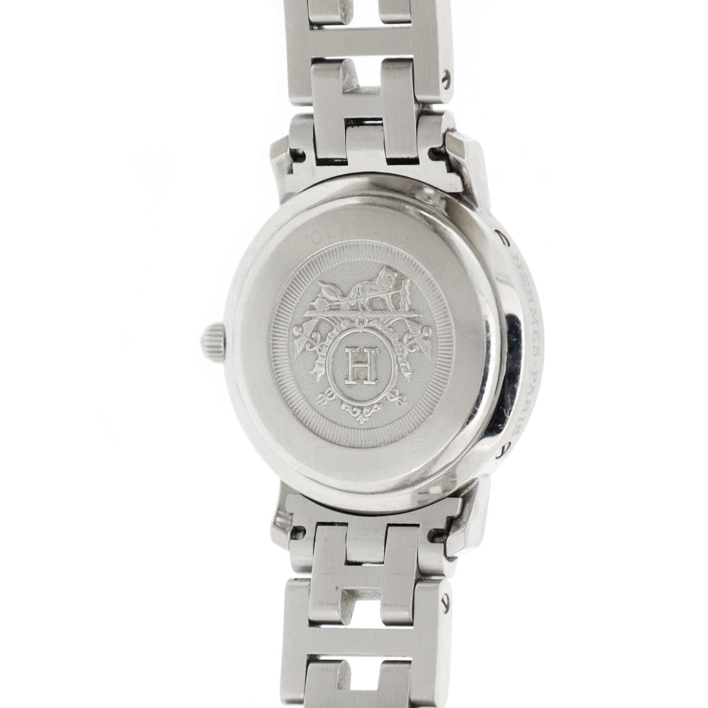 HERMES エルメス クリッパー CL4.210 レディース 腕時計