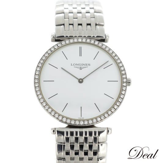 ベゼルダイヤ LONGINES ロンジン グランドクラシック L4.741.0 メンズ 腕時計