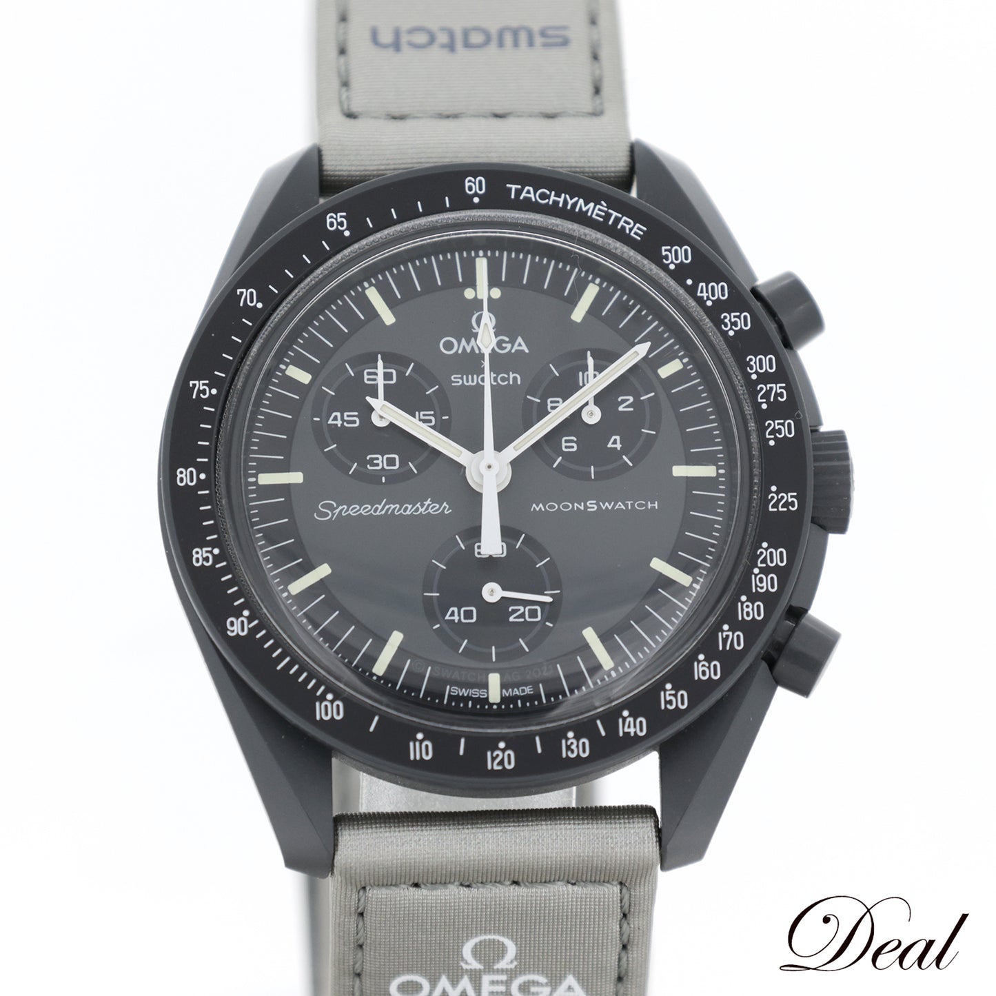 未使用 展示品 omega×swatch オメガ×スウォッチ  ムーンスウォッチ ミッション トゥ マーキュリー  SO33A100  メンズ 腕時計