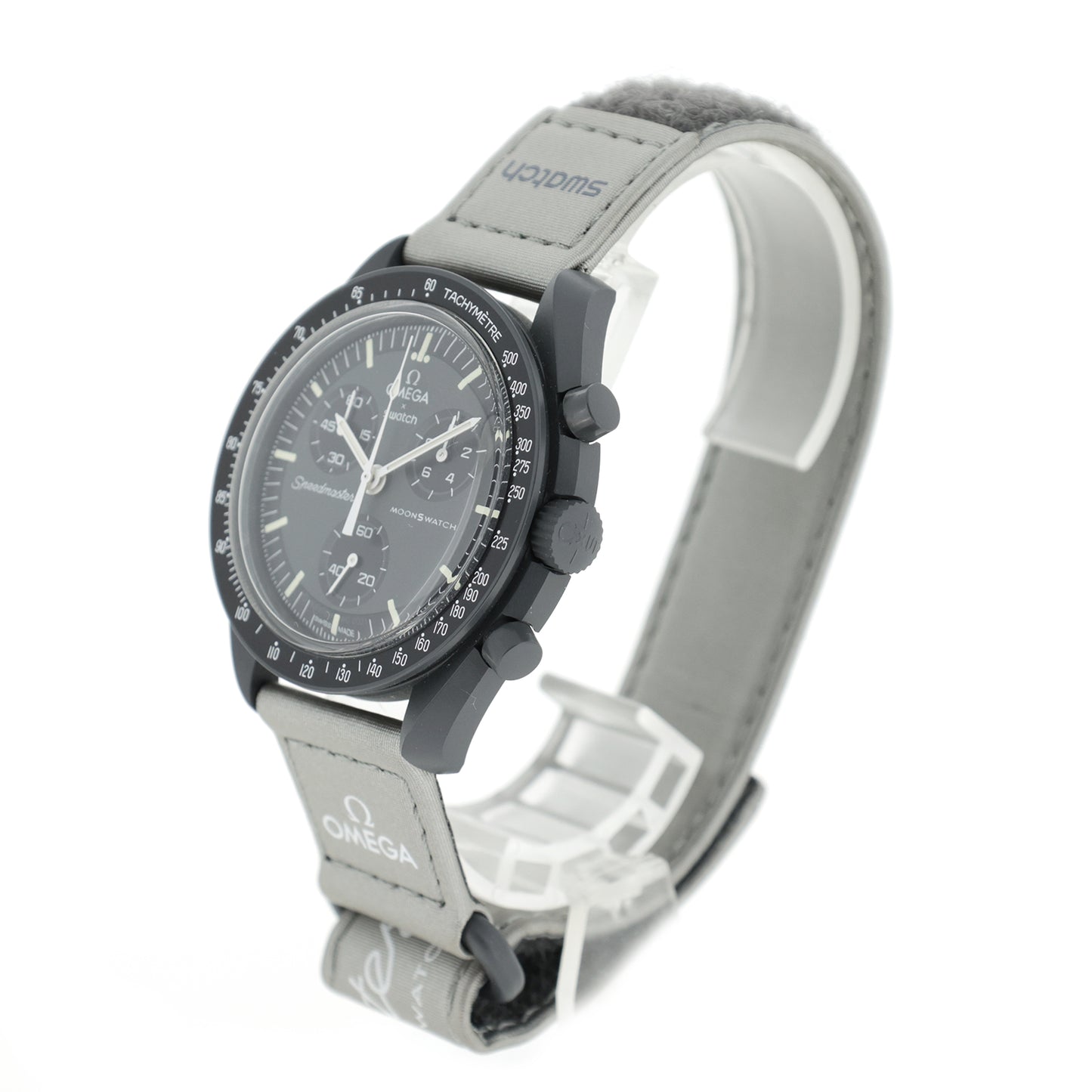 未使用 展示品 omega×swatch オメガ×スウォッチ  ムーンスウォッチ ミッション トゥ マーキュリー  SO33A100  メンズ 腕時計